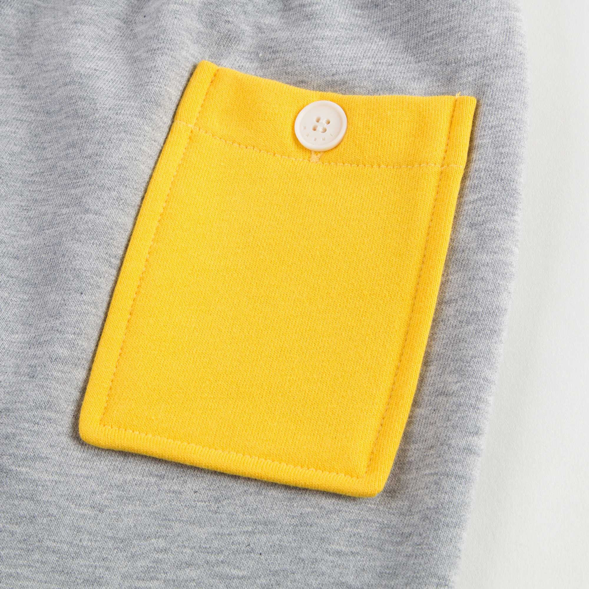 Baby Girls Grey Cotton Trousers