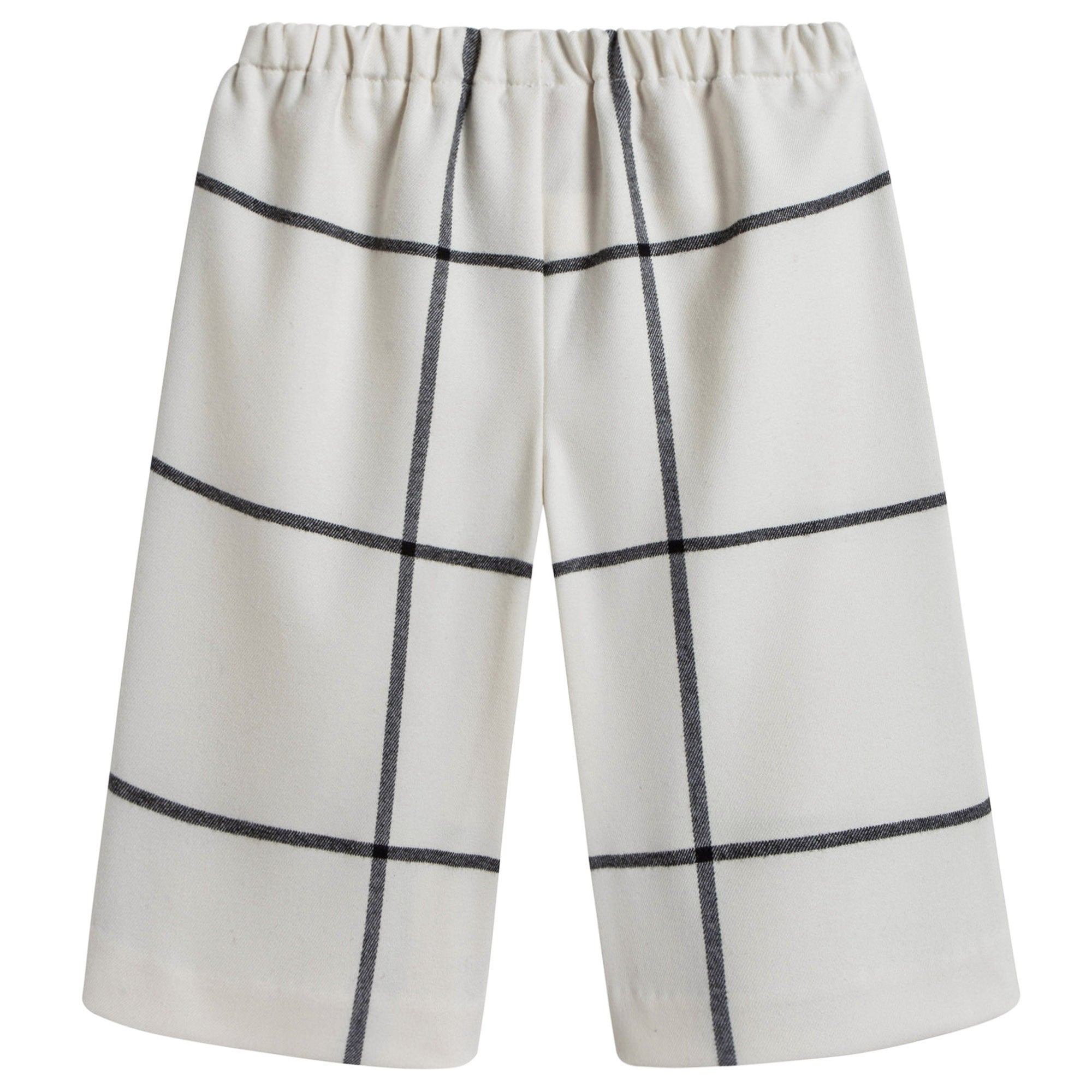 Girls Milk Checked Trousers