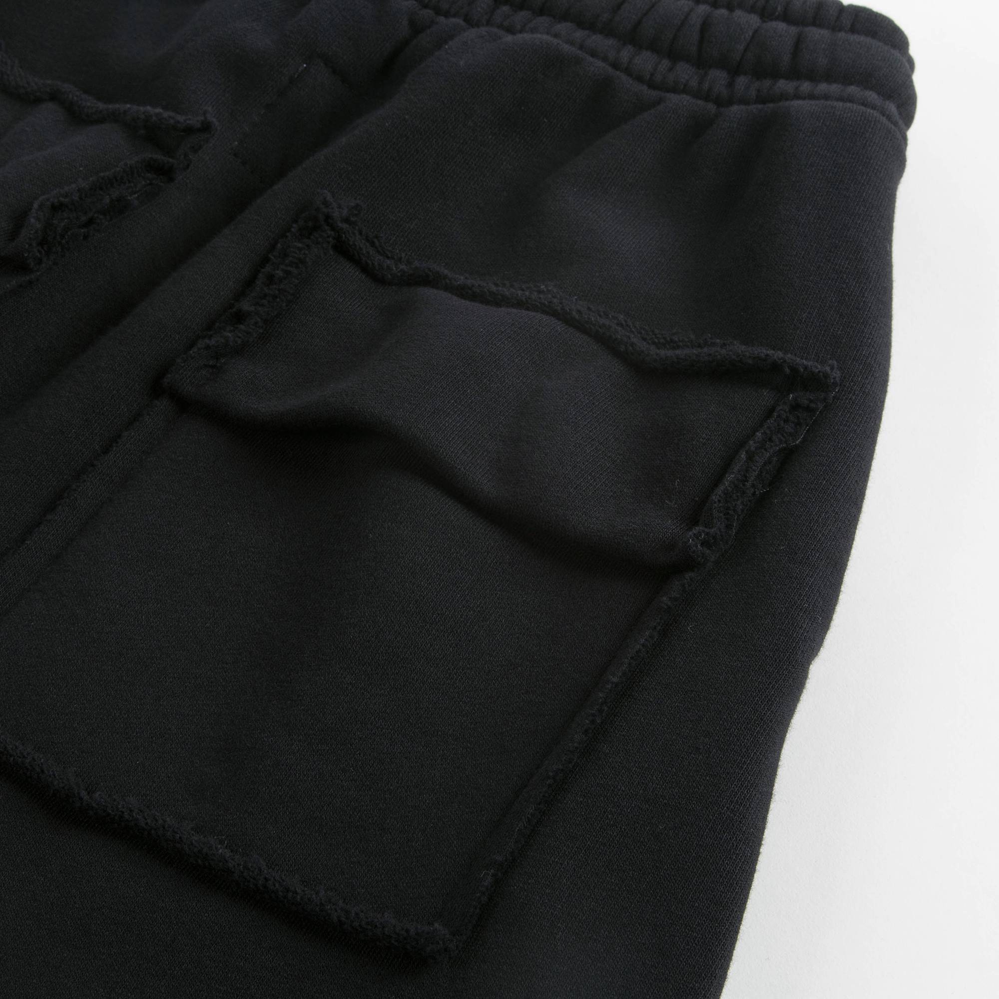 Boys Black Skull Cotton Trousers