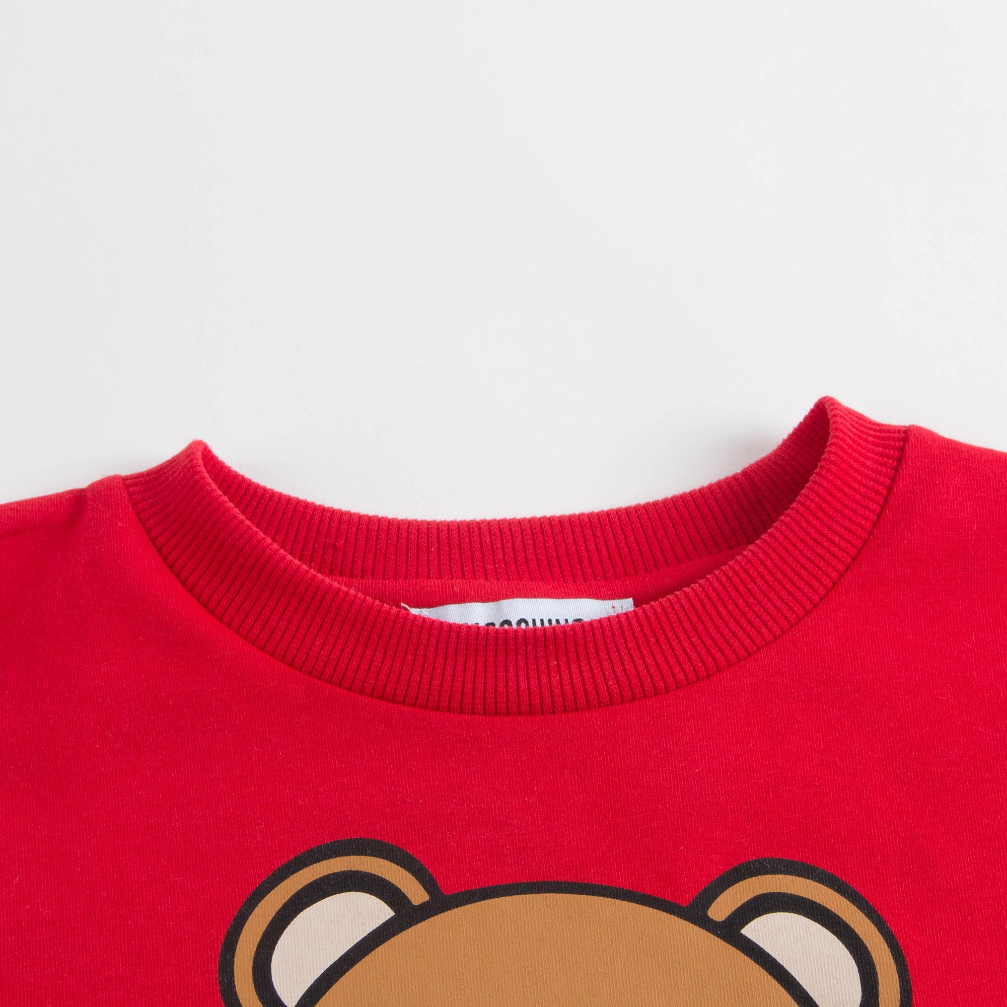 Girls Poppy Red Cotton T-shirt