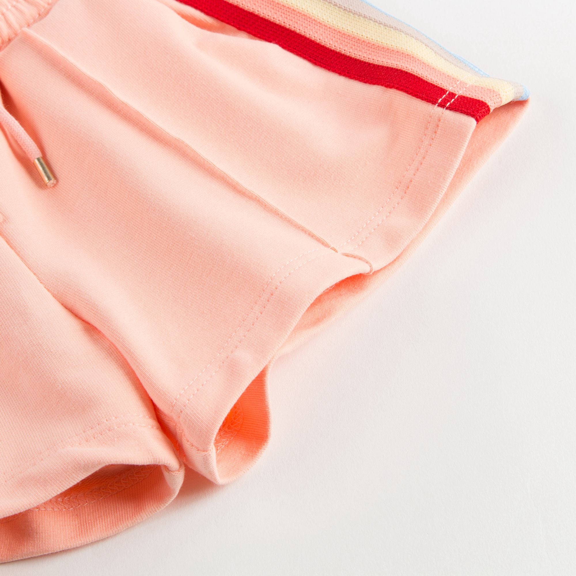 Girls Pale Orange Shorts