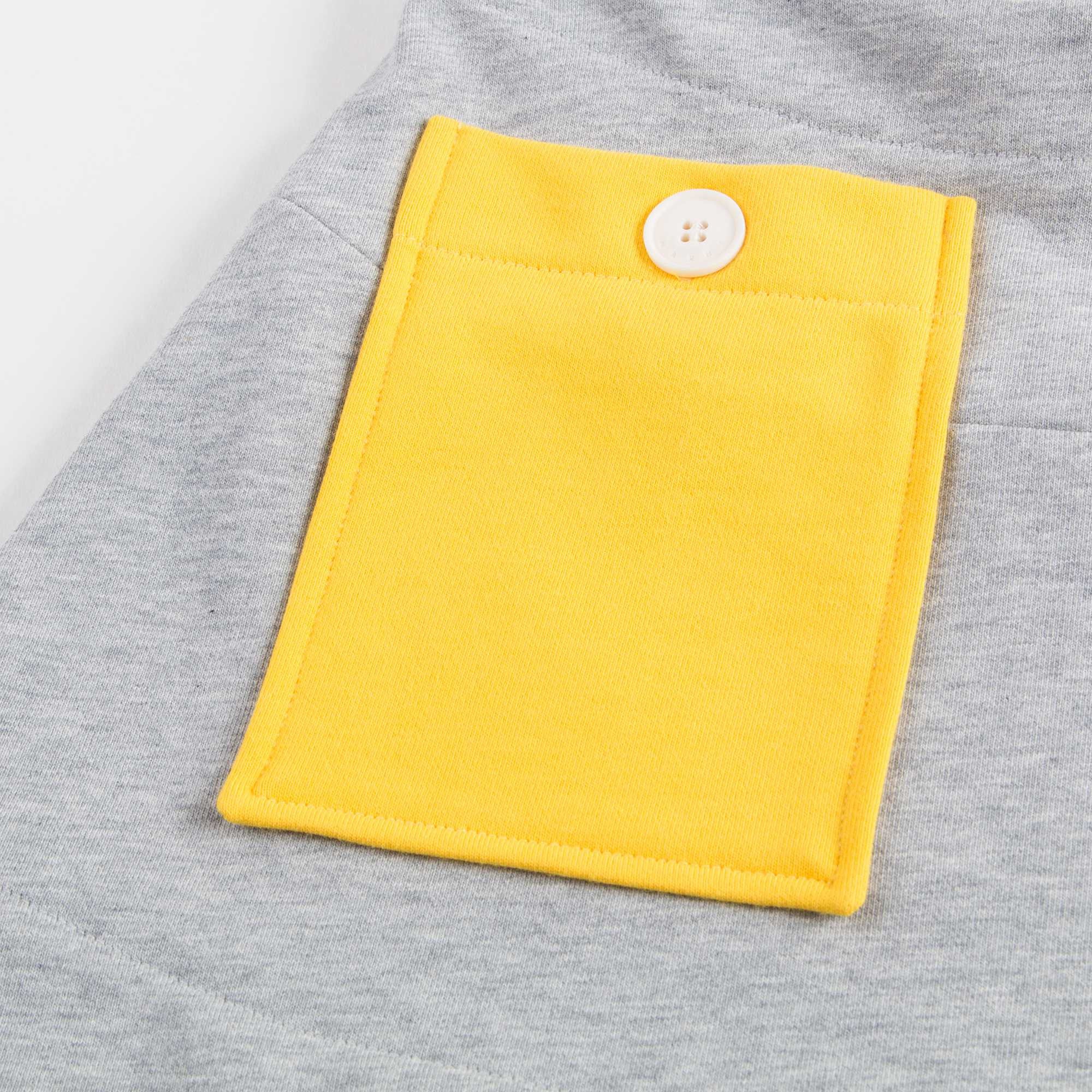 Girls Grey Cotton Skirt