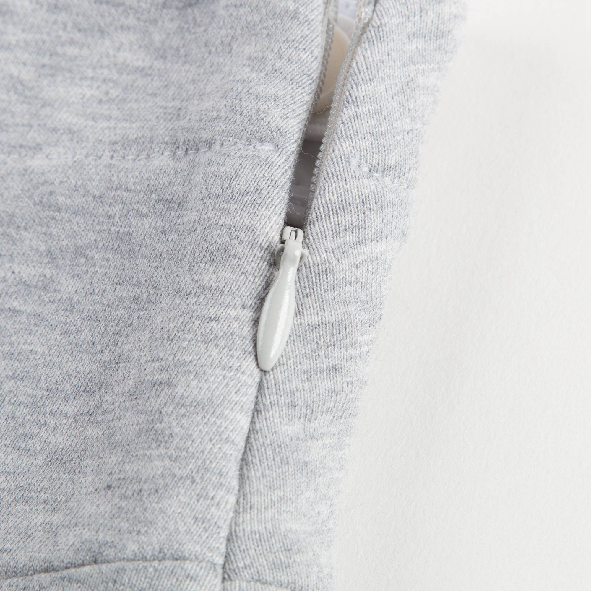 Girls Grey Cotton Skirt