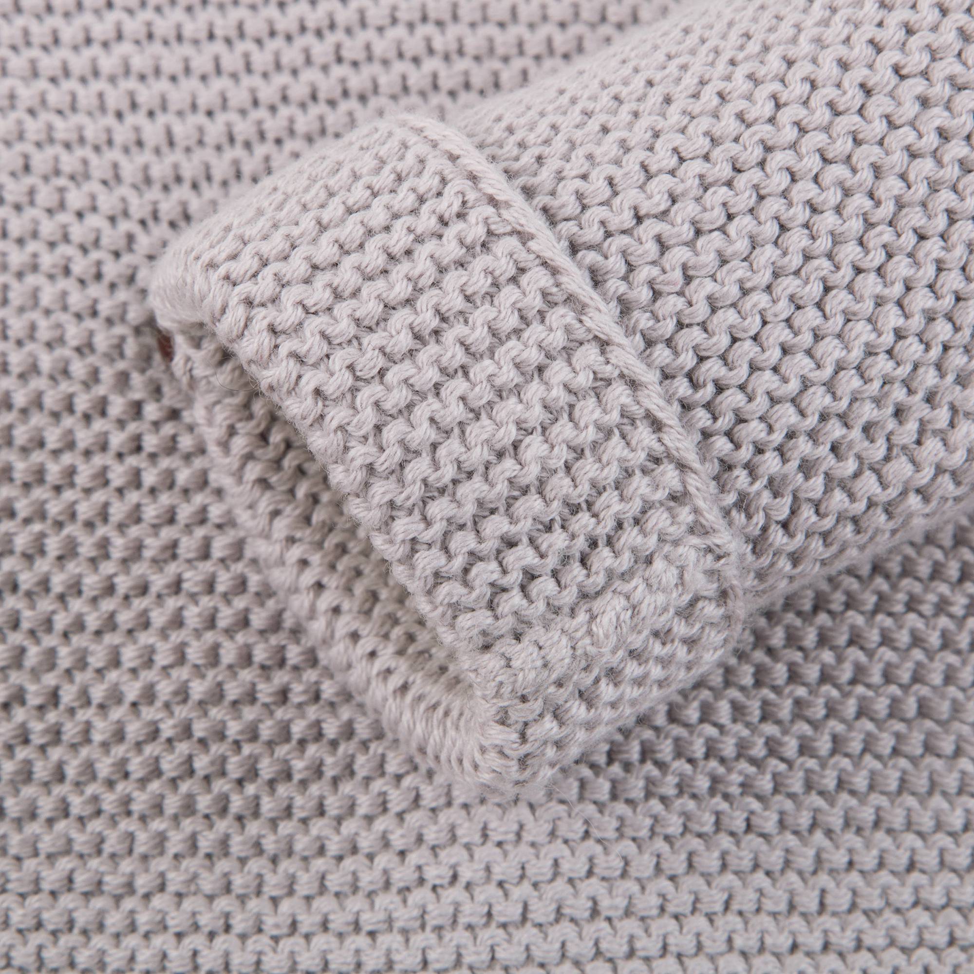 Baby Light Heather Cotton Knitwear Cardigan