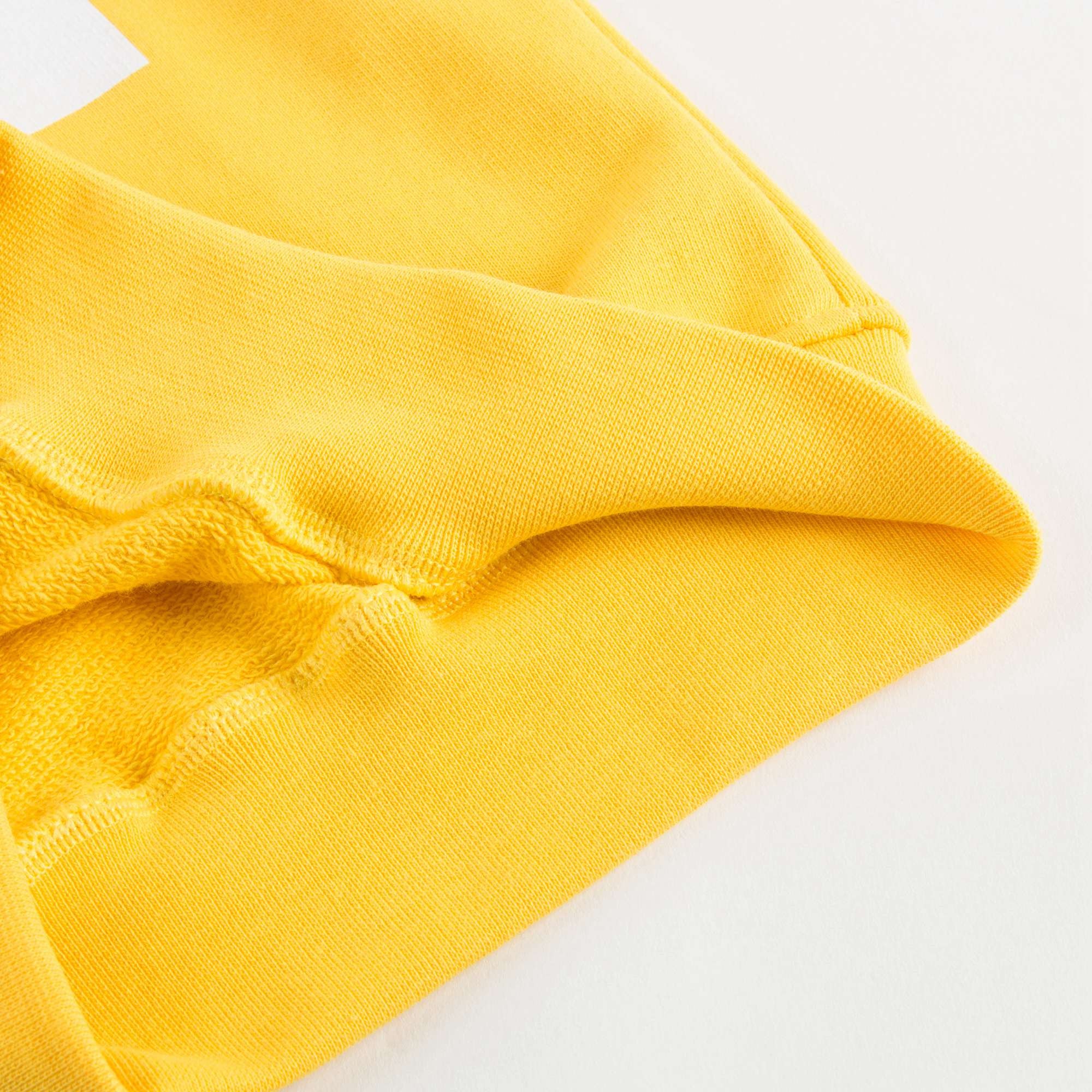 Boys Yellow Logo Cotton T-shirt