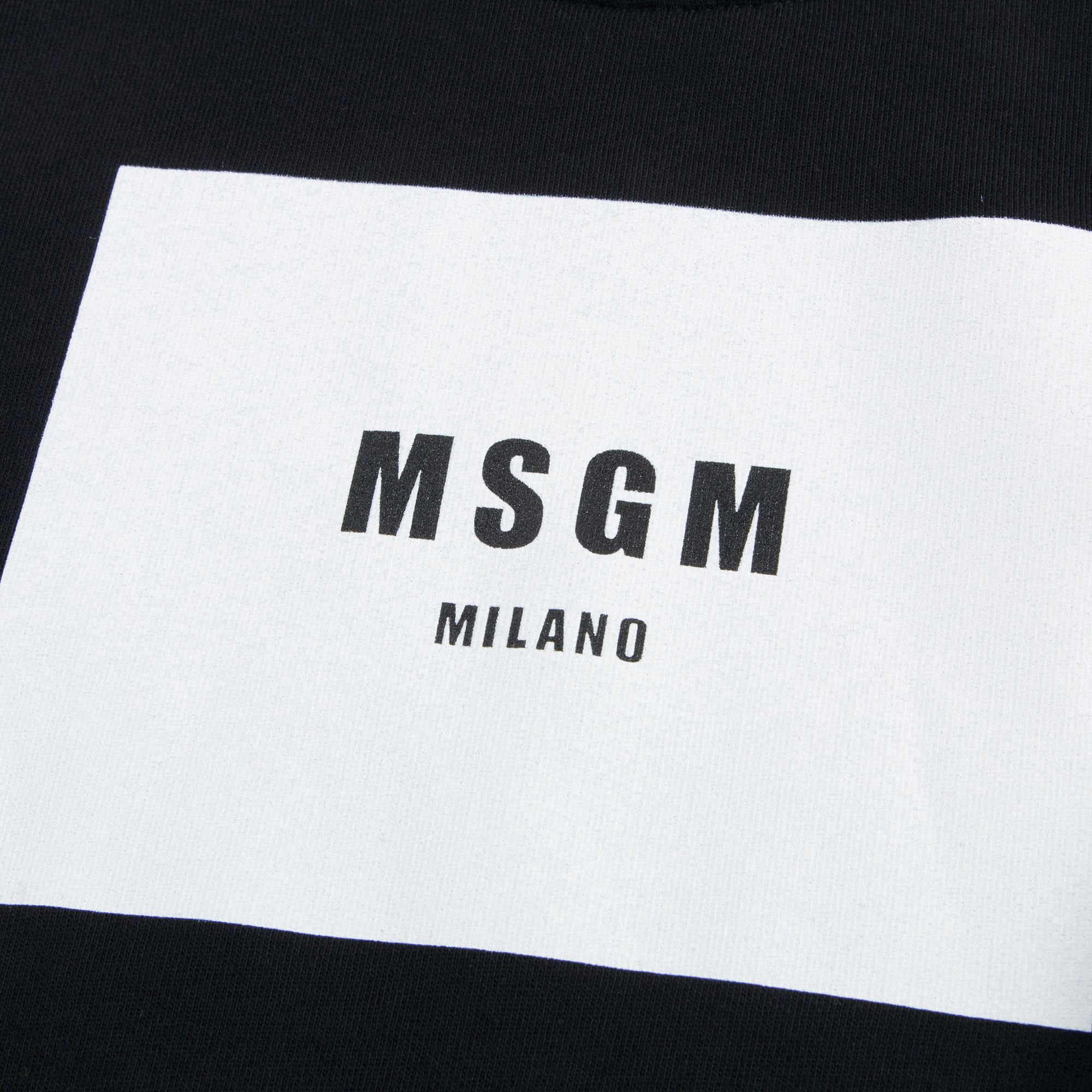Boys Black Logo Sweatshirt