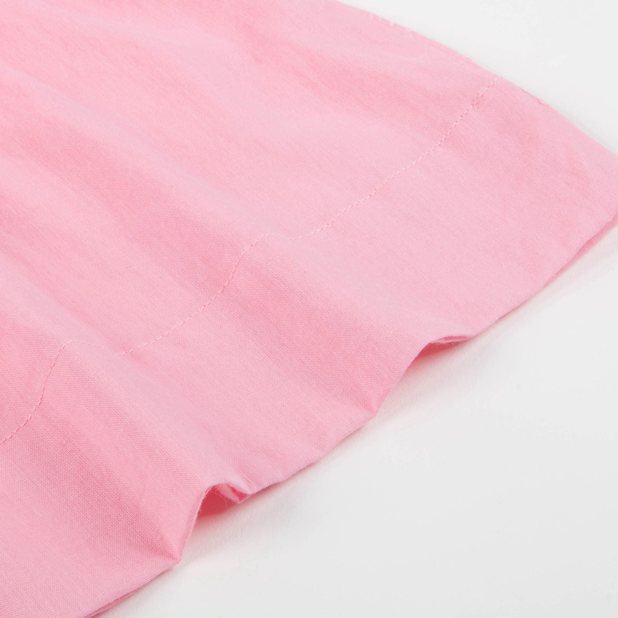 Girls Candy Pink Cotton Woven Dress