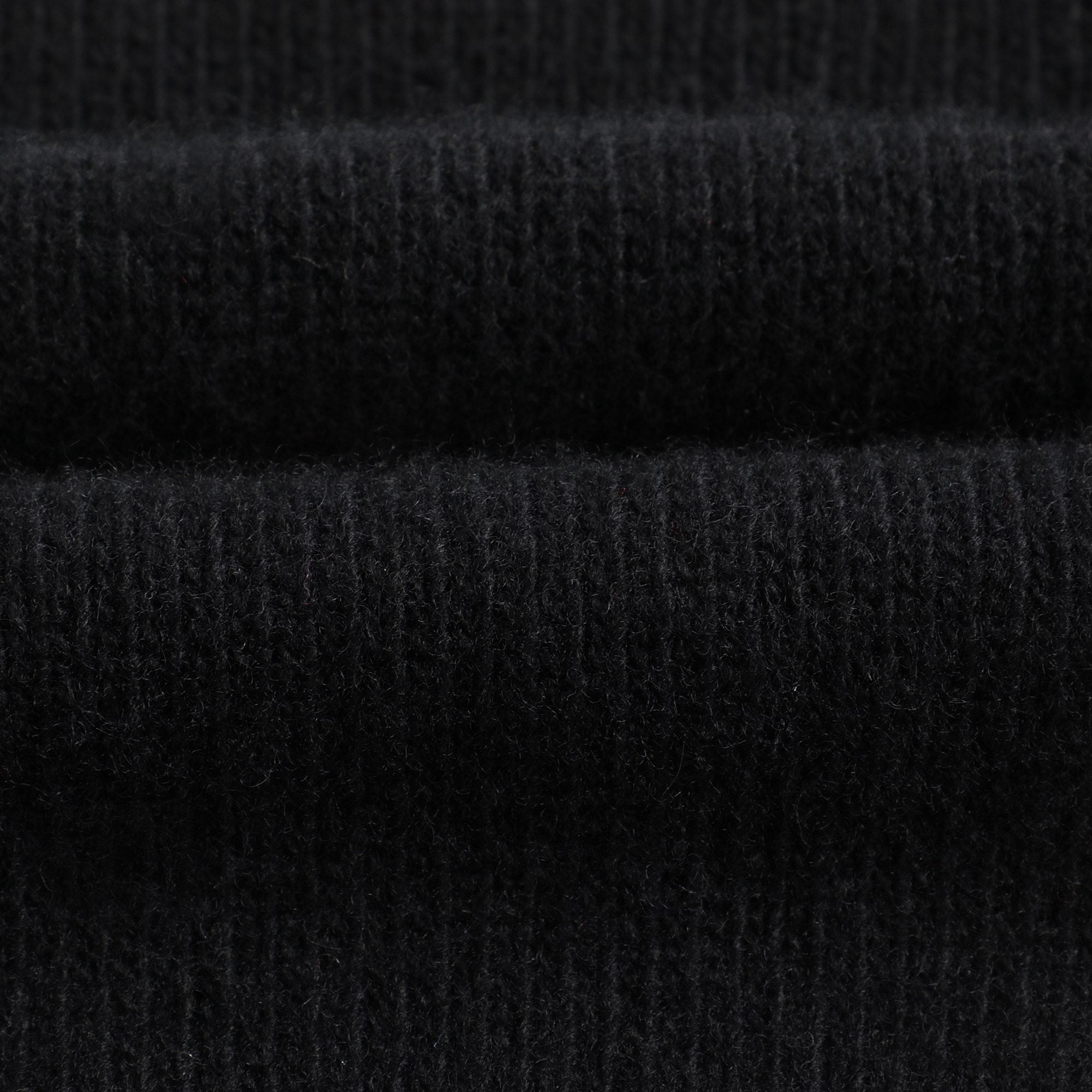 Boys & Girls Black Logo Wool Sweater