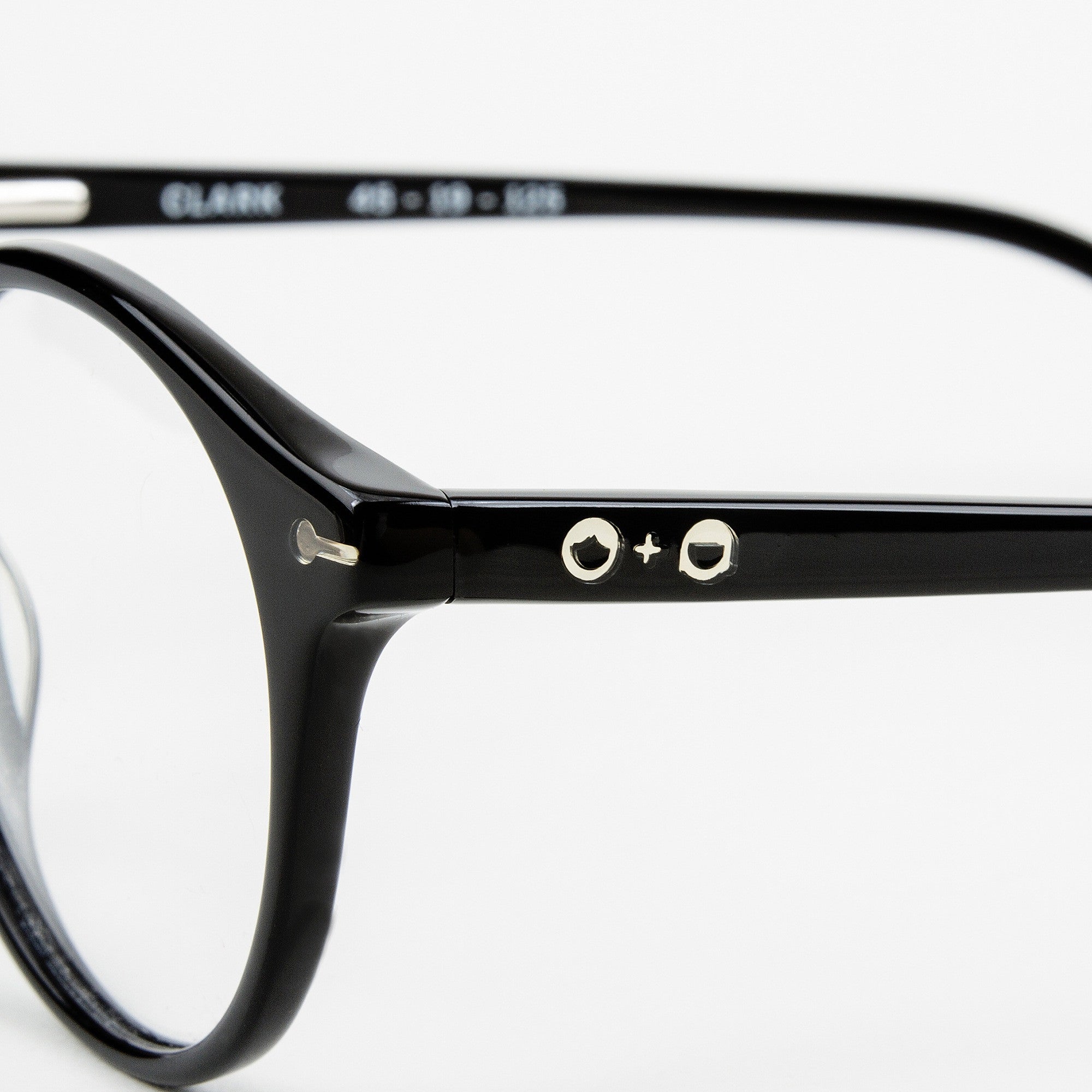 Clark' Black Optical Glasses