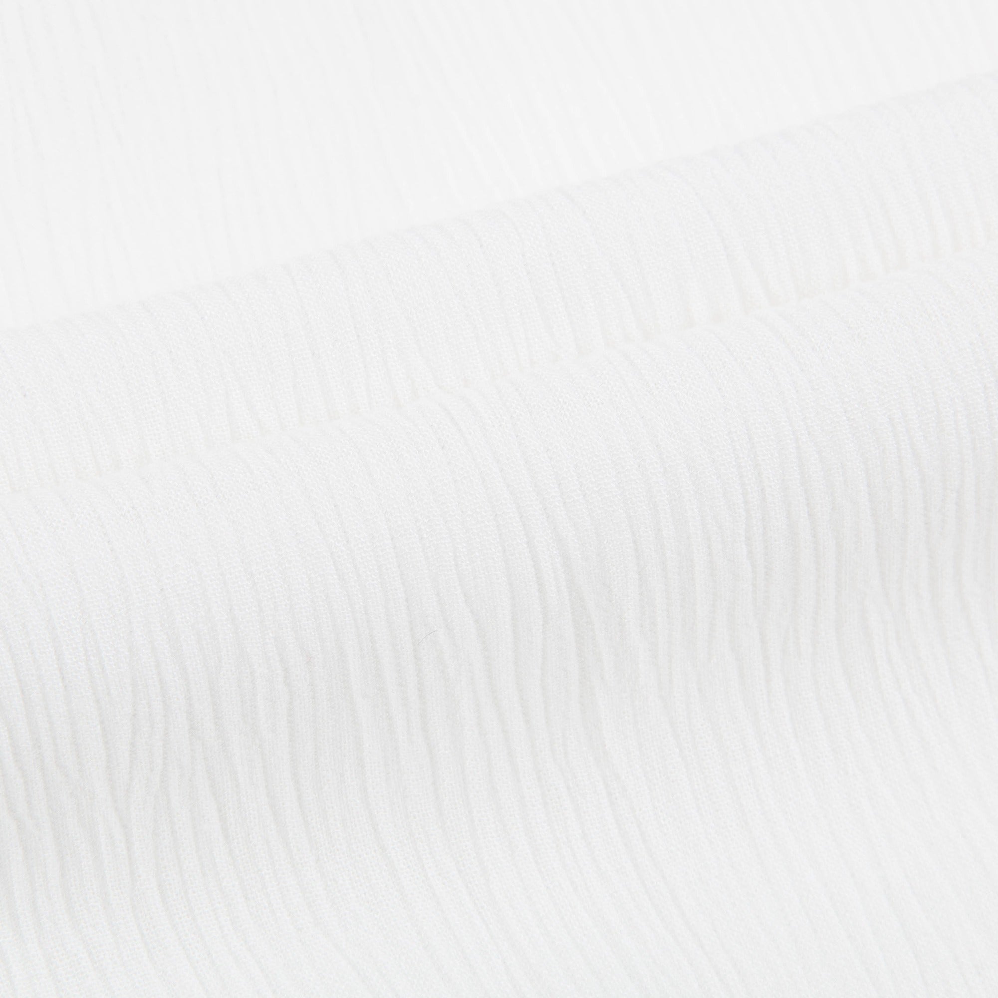 Girls Off White Viscose Dress
