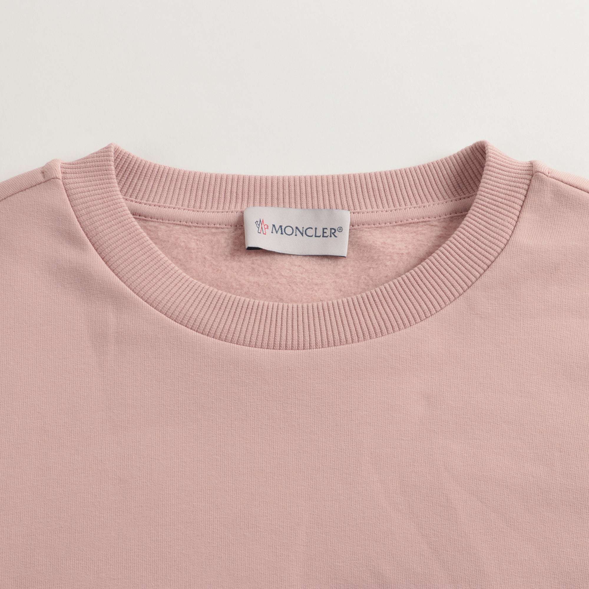 Girls Pink Logo Cotton Sweater
