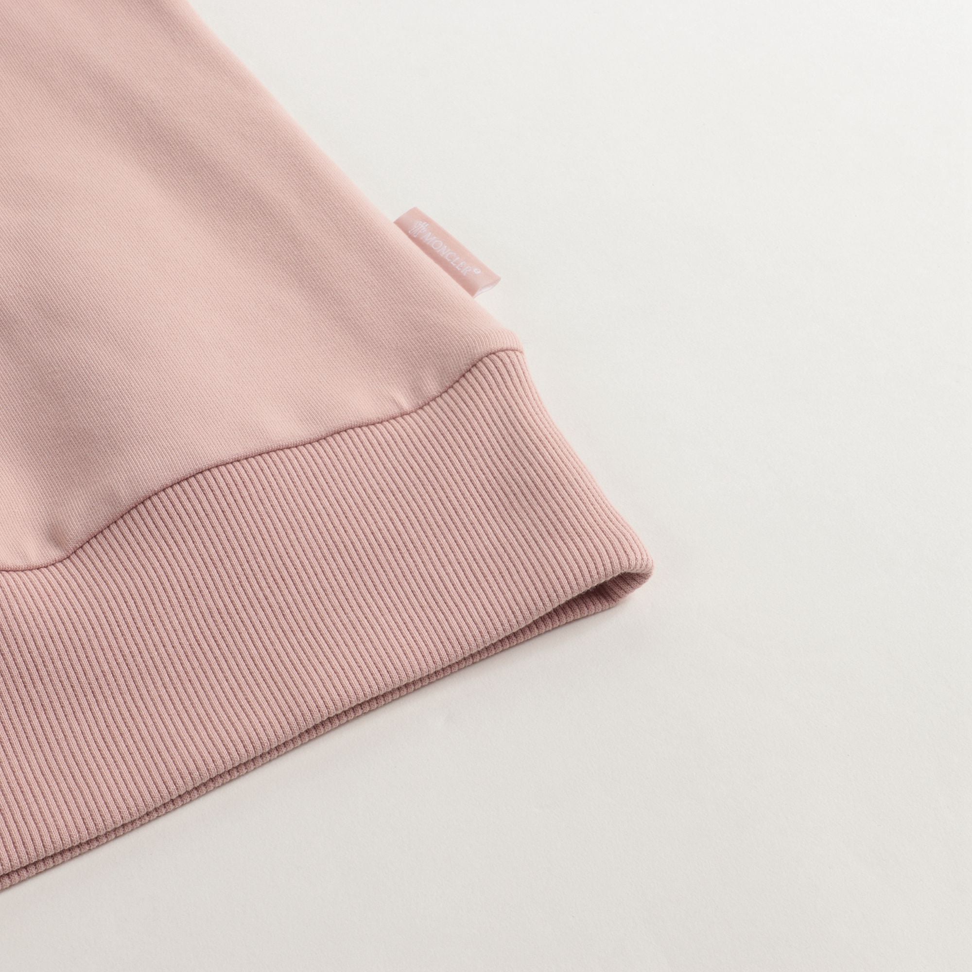 Girls Pink Logo Cotton Sweater