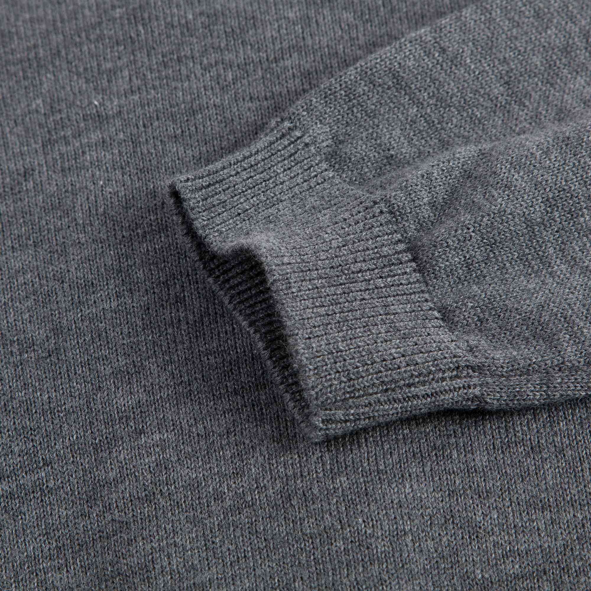 Girls Dark Grey Printed Pullover