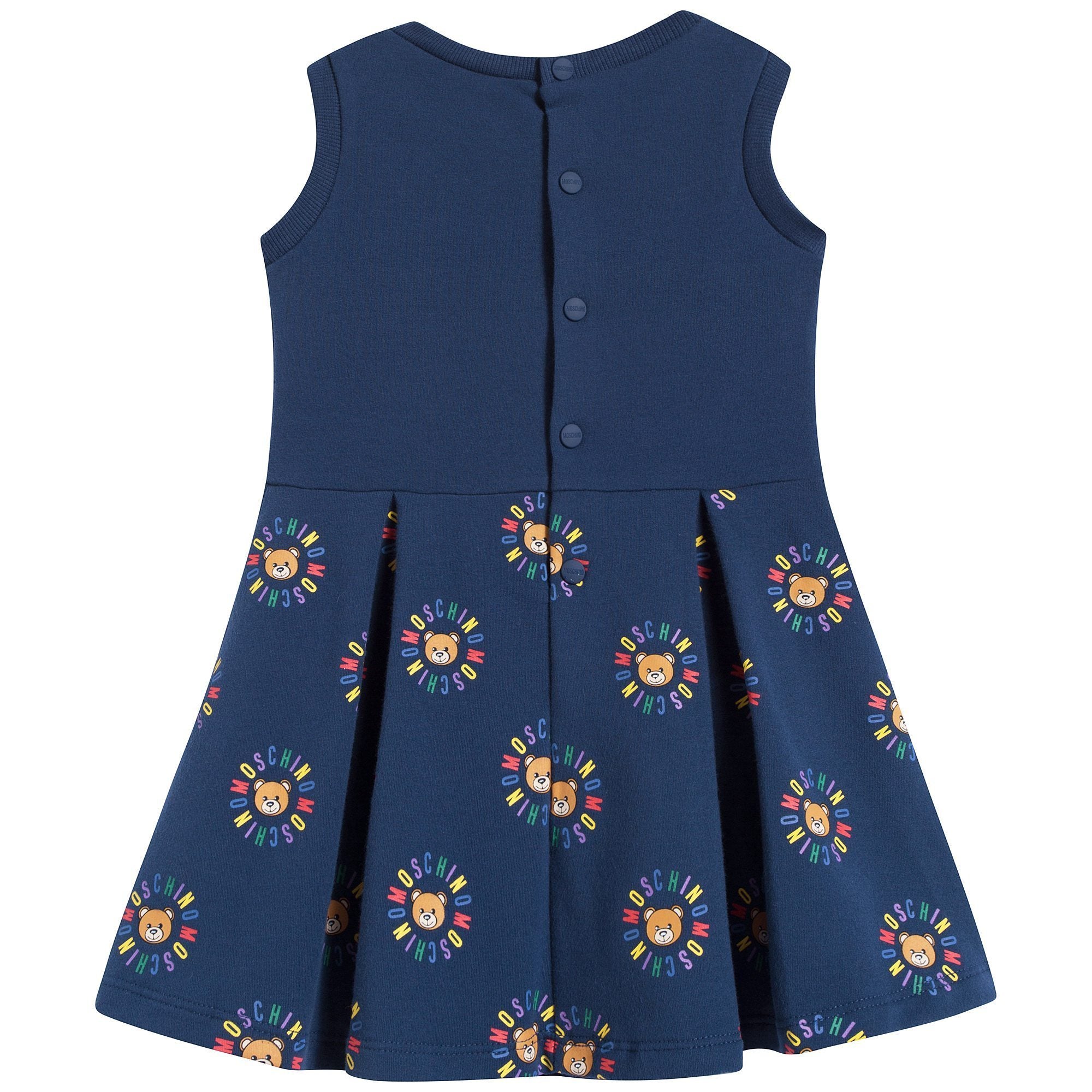 Baby Girls Blue Cotton Dress