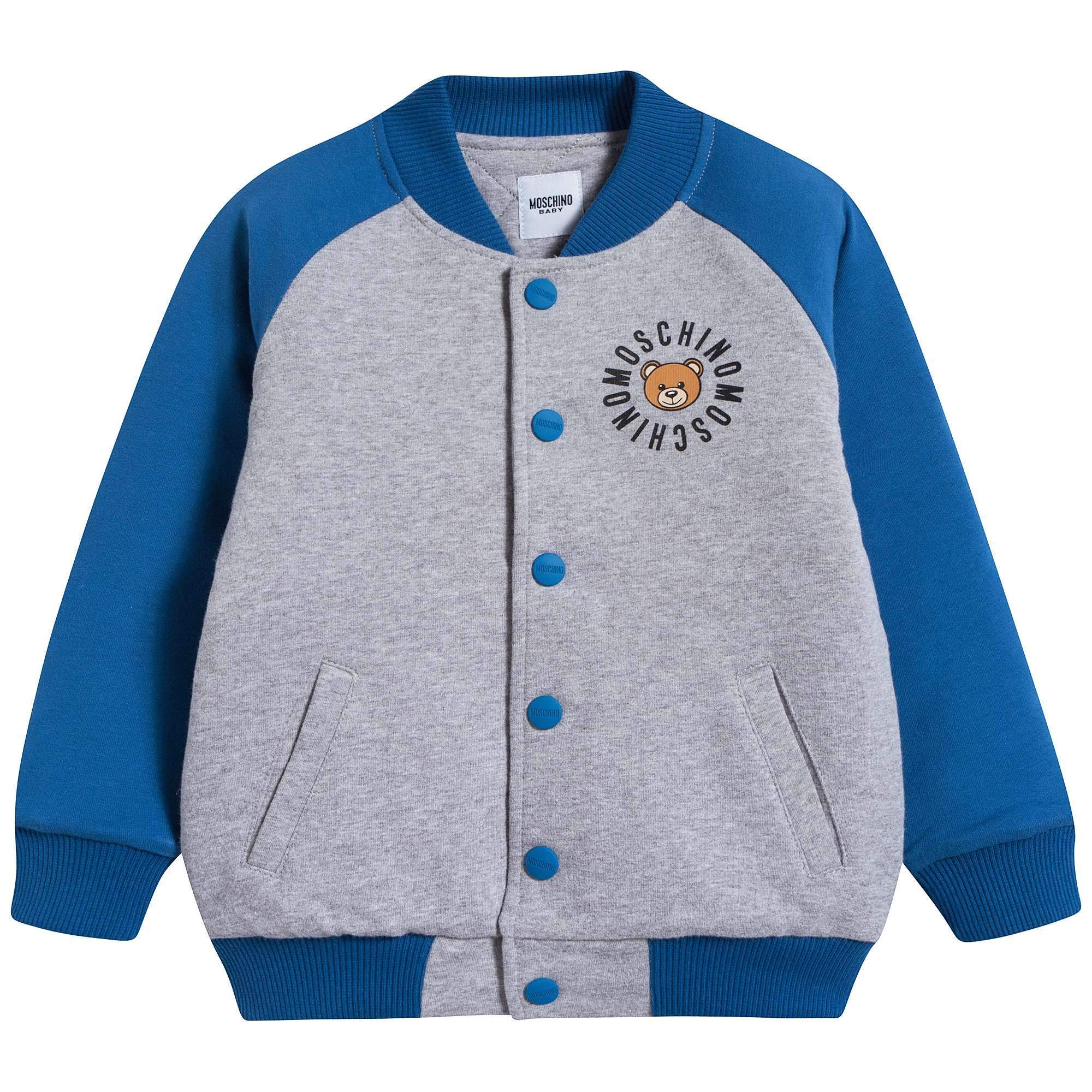 Baby Boys Blue & Girls Cotton Coat