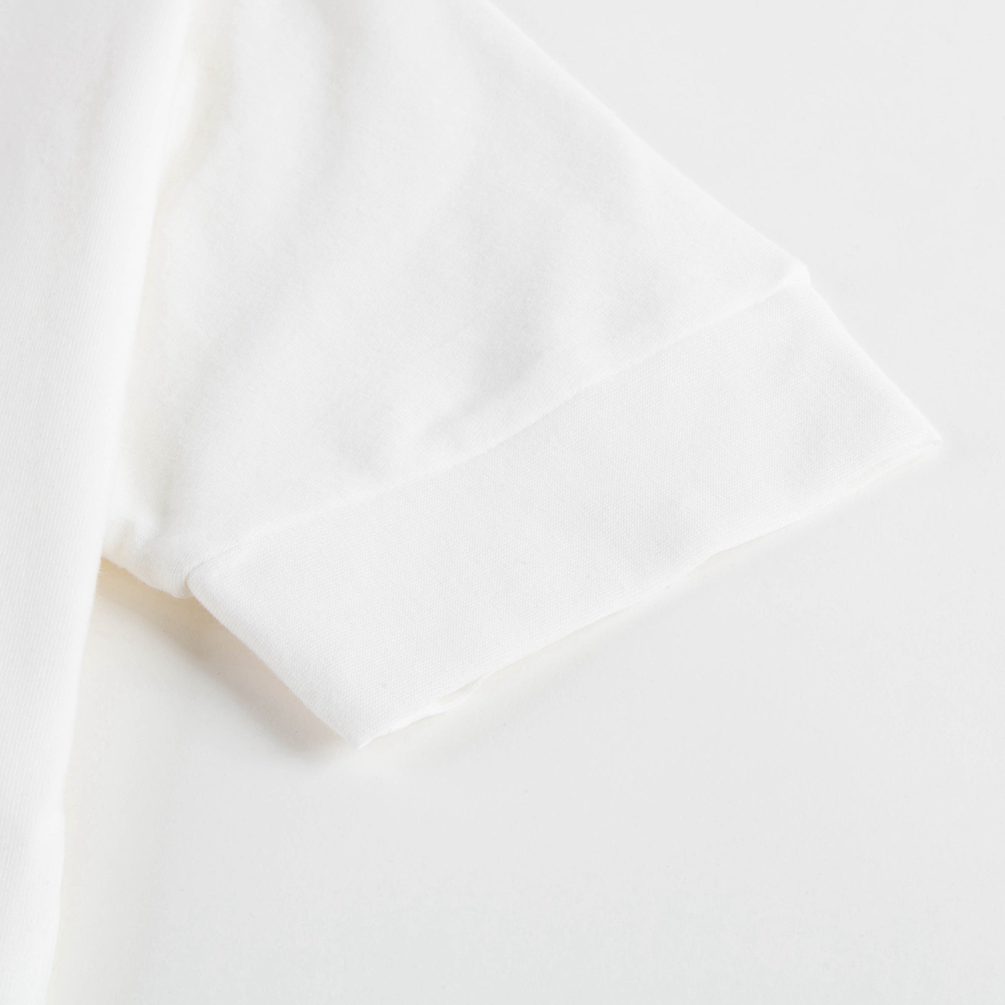 Girls White Logo Cotton T-shirt