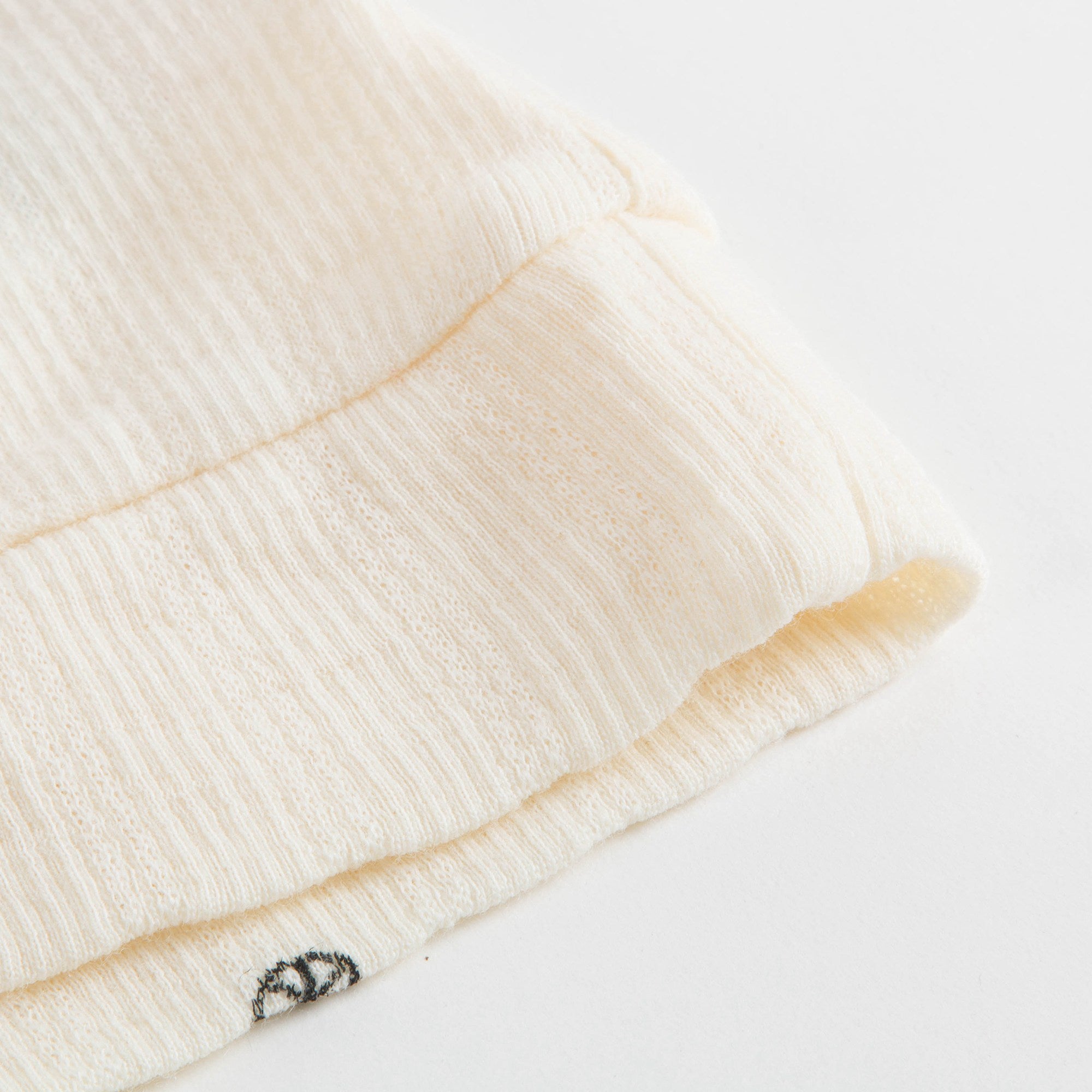 Girls Off White Organic Cotton Top