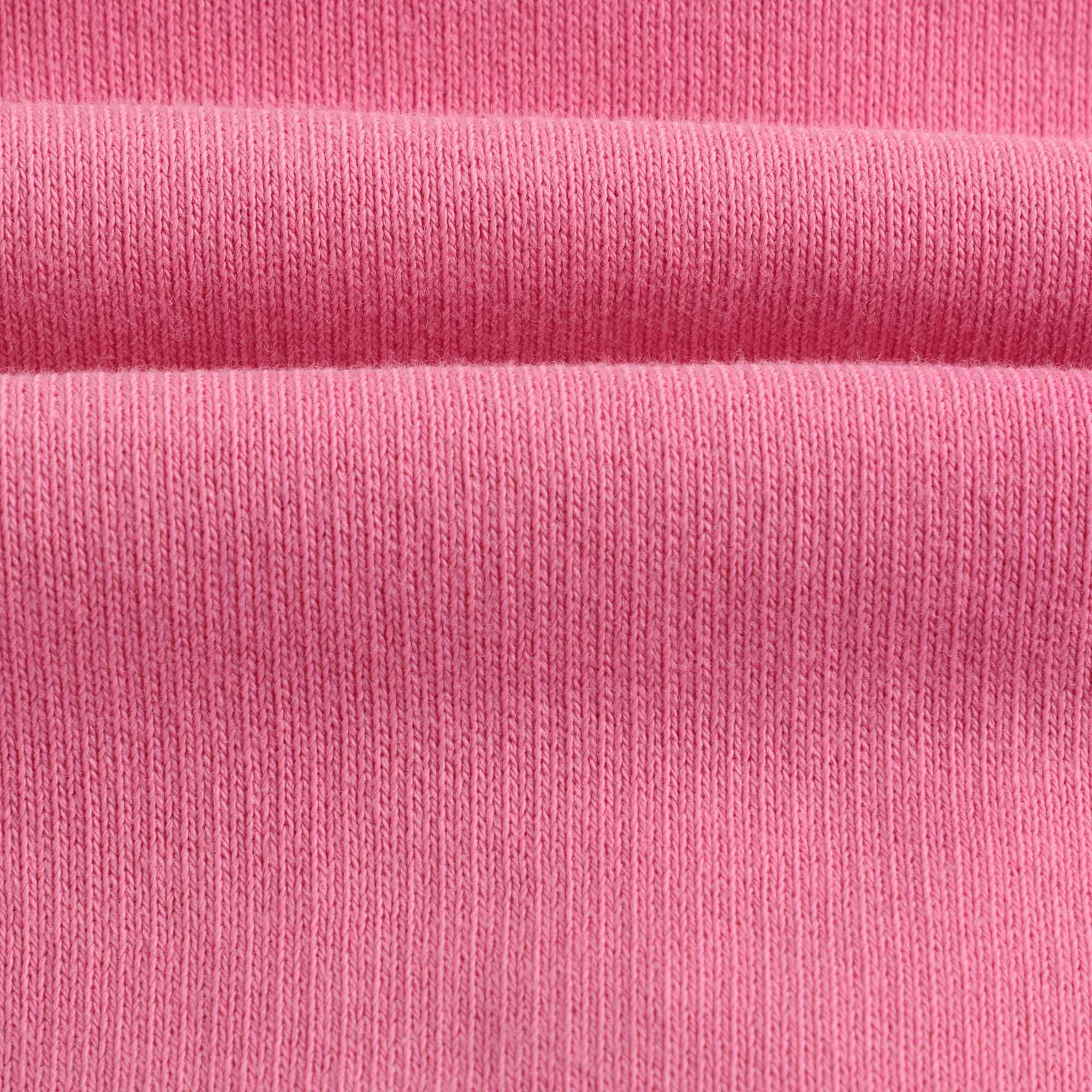 Girls Bright Pink Logo Cotton Cardigan