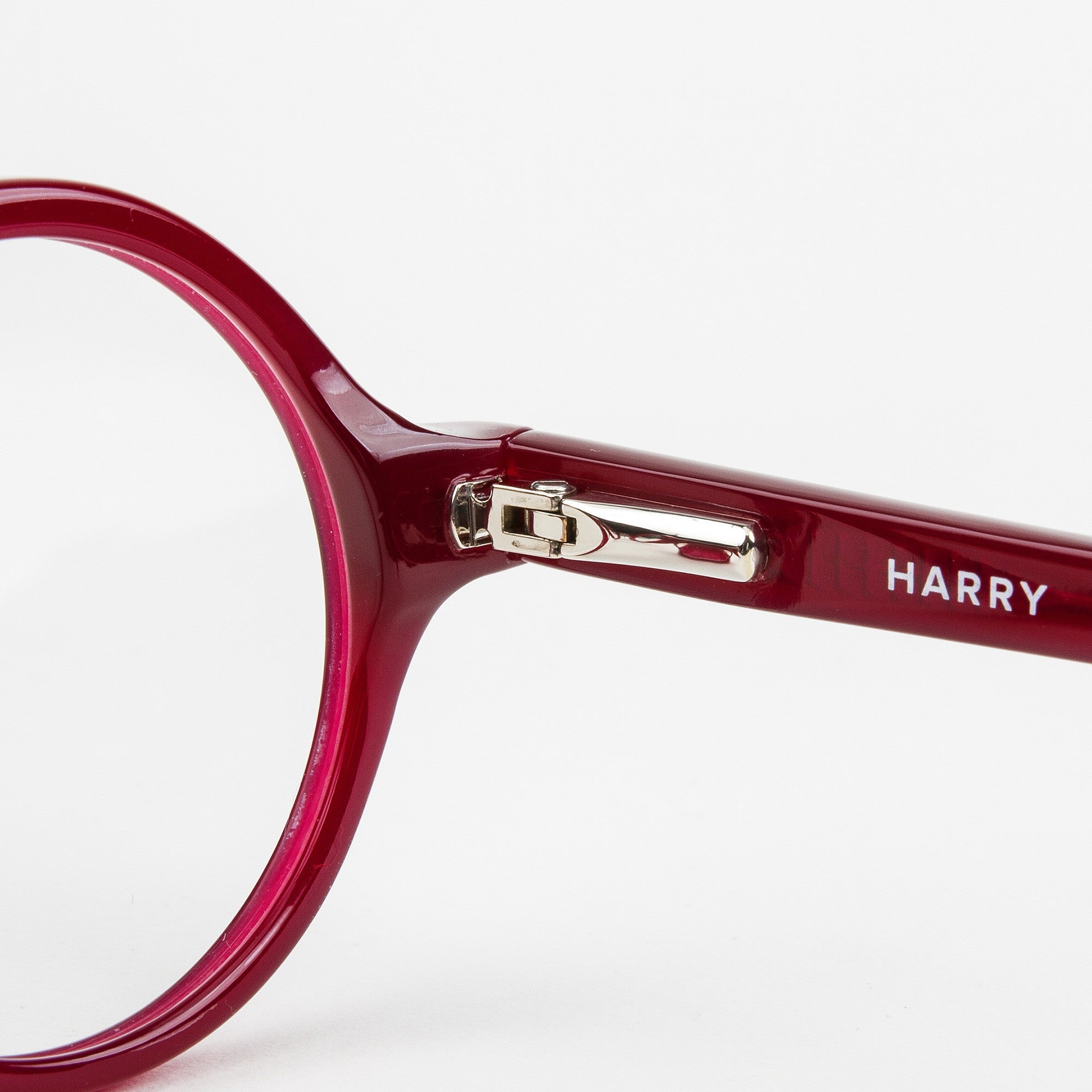 Harry' Dark Red  Optical Glasses