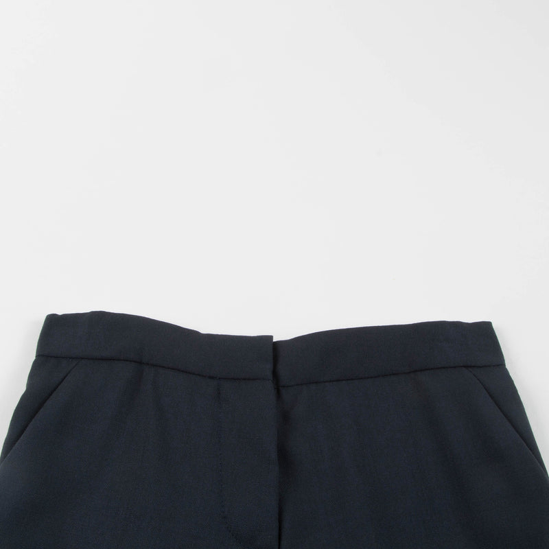 Girls Navy Blue Wool Trouser