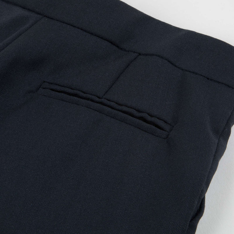 Girls Navy Blue Wool Trouser