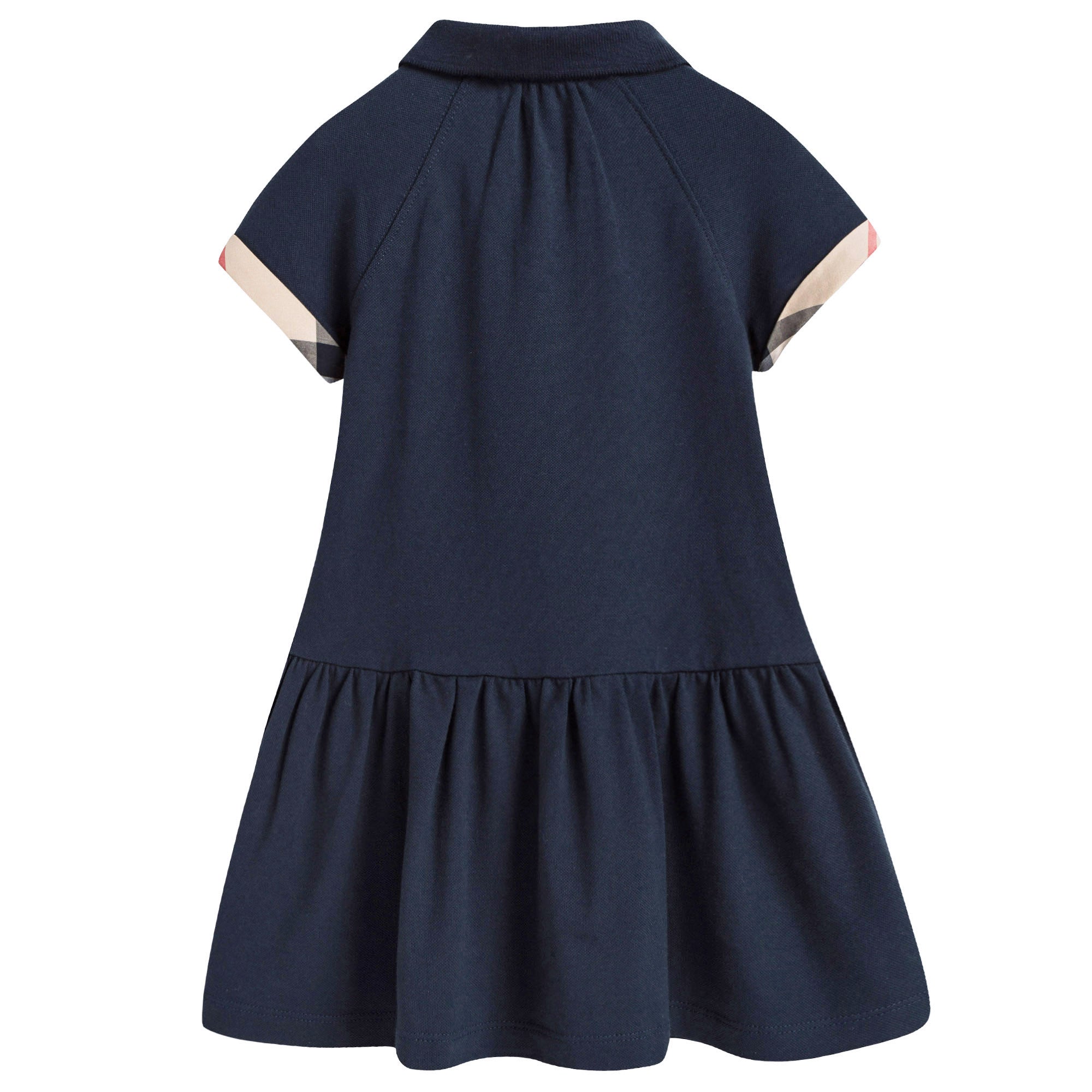 Girls Navy Blue Polo Dress