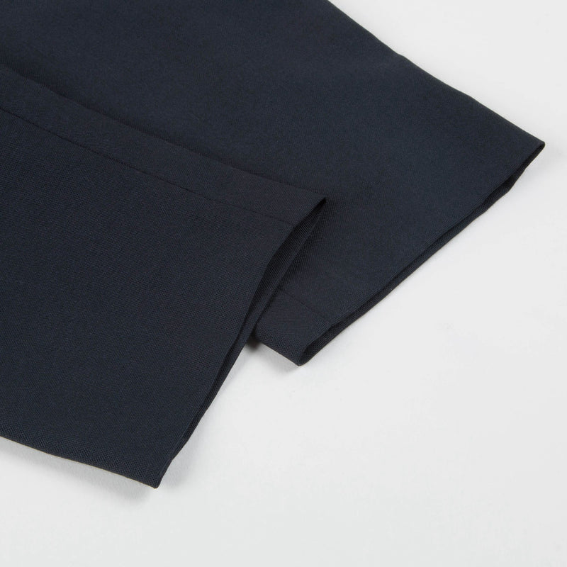 Girls Navy Blue Wool Trouser