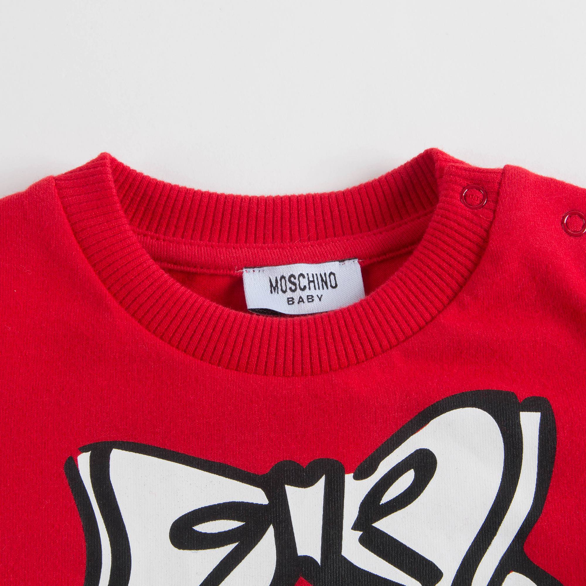 Baby Girls Poppy Red Cotton T-shirt