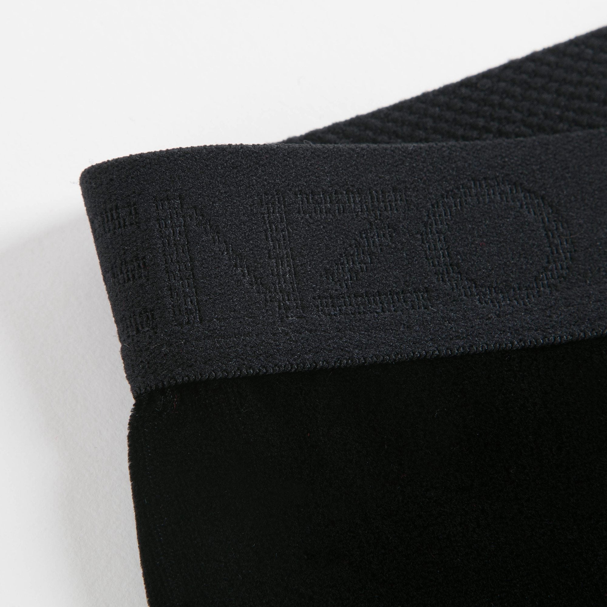 Girls Black Logo Leggings