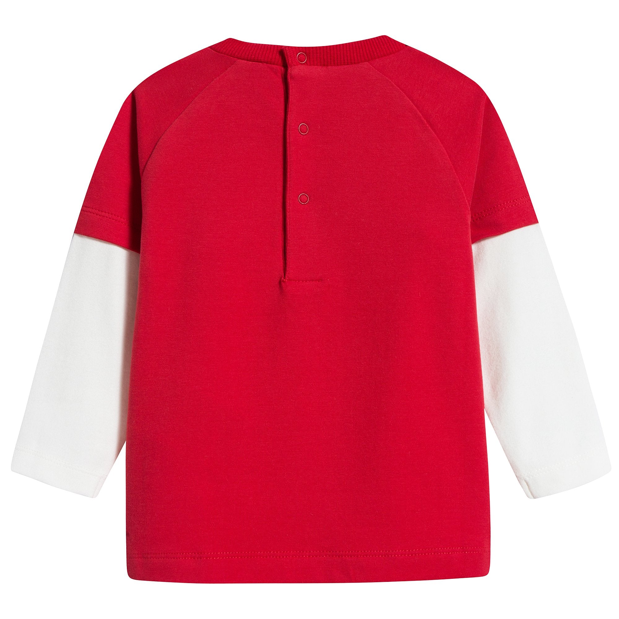 Baby Girls Poppy Red Cotton T-shirt