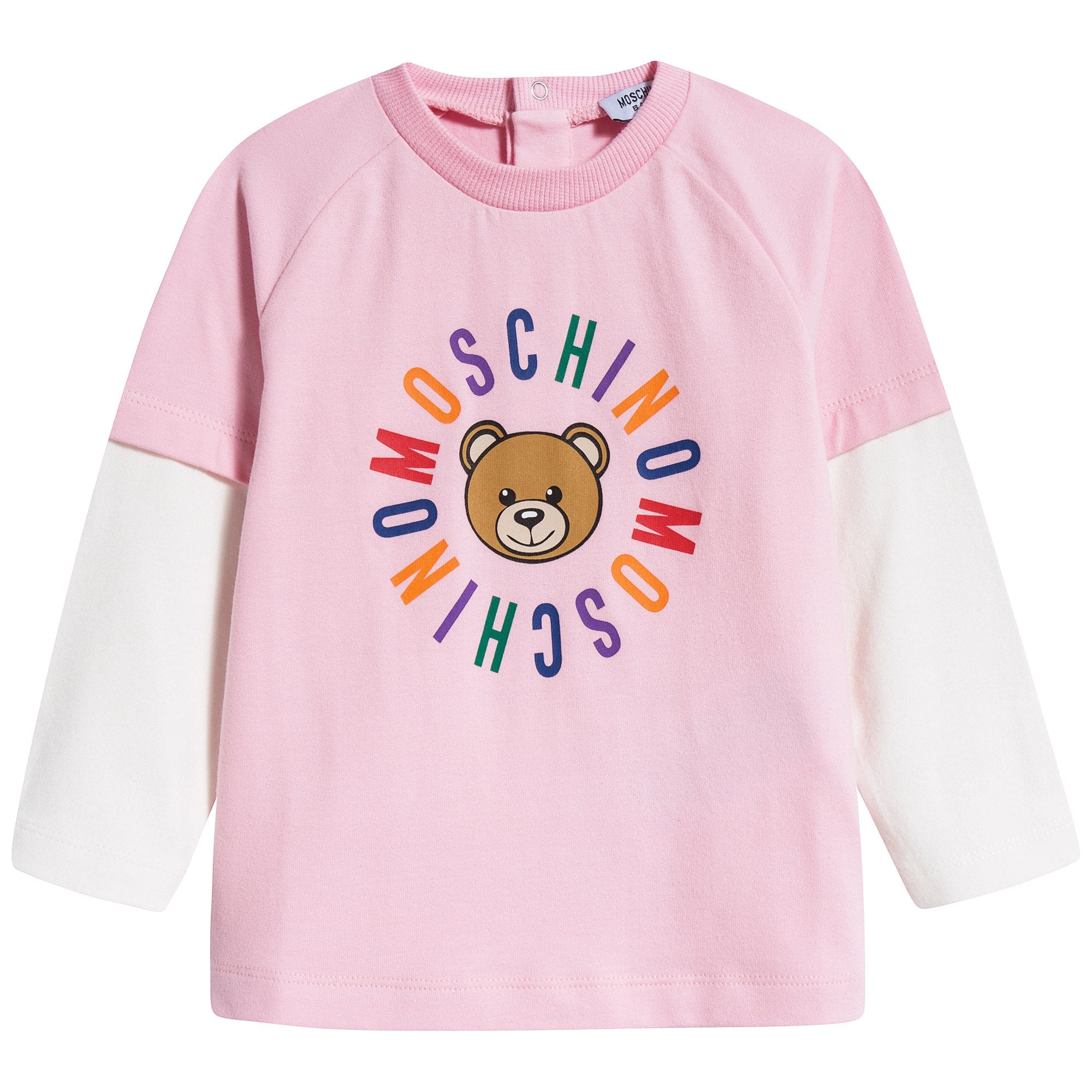 Baby Girls Rose Cotton T-shirt