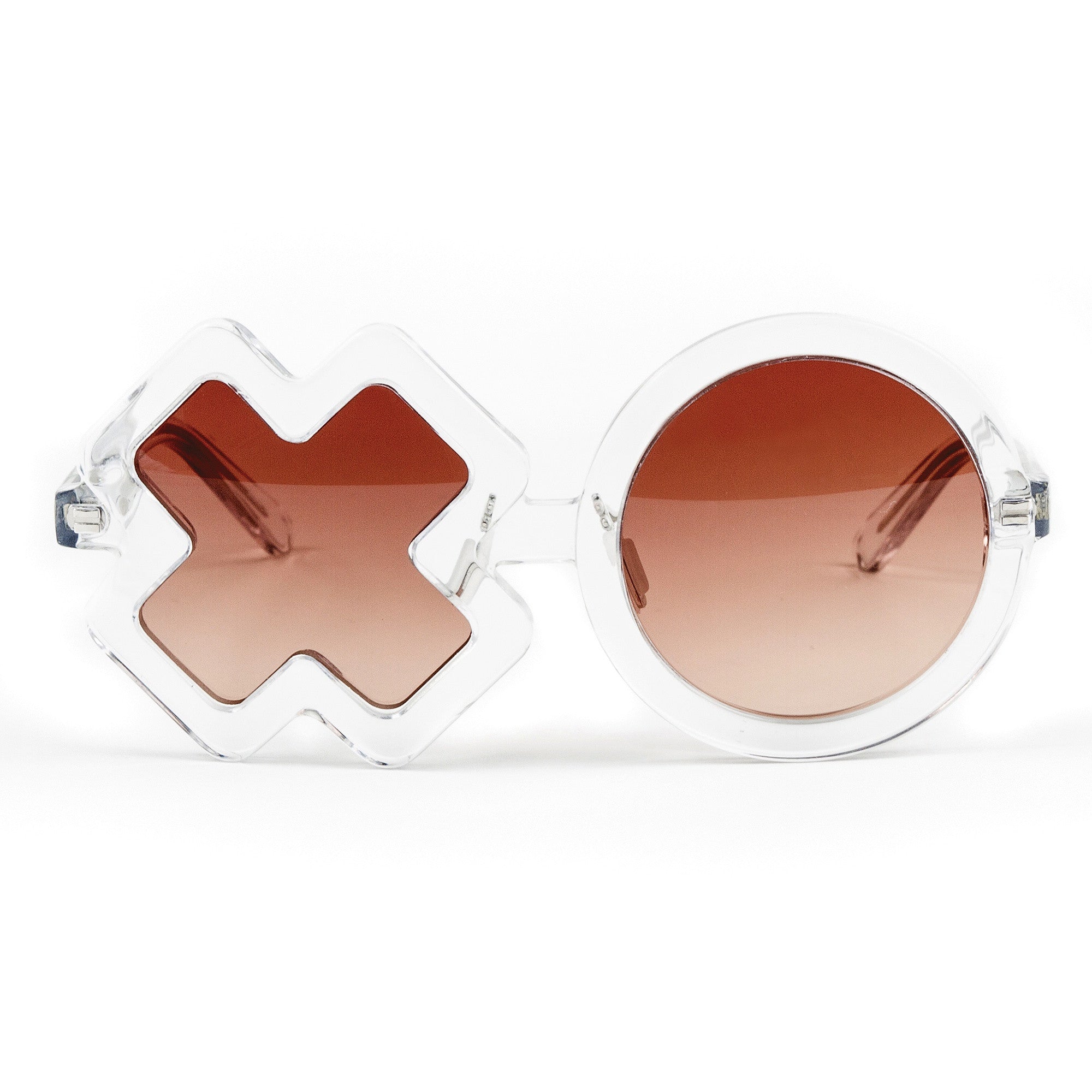 'XO' Clear Sunglasses
