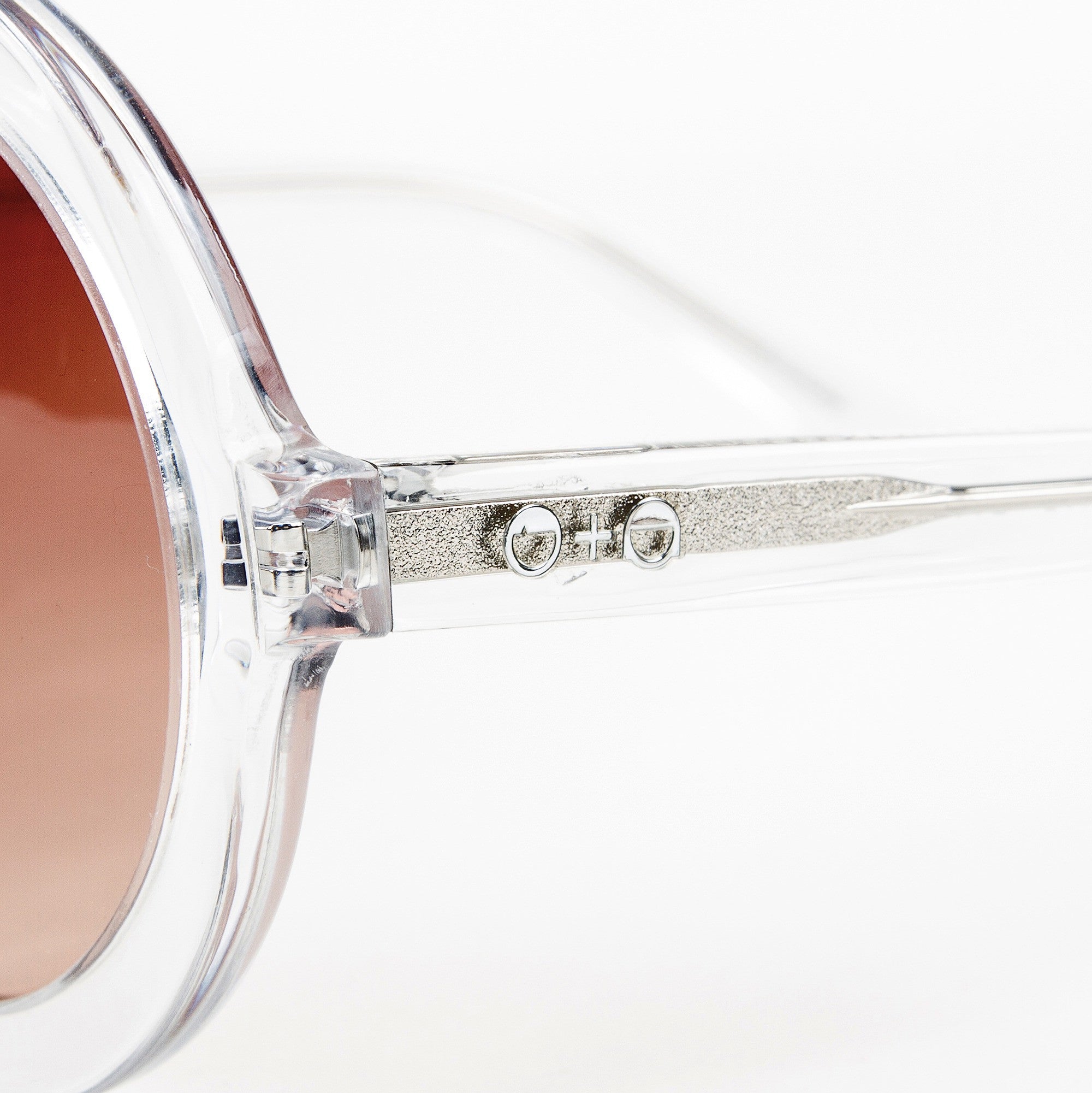 'XO' Clear Sunglasses