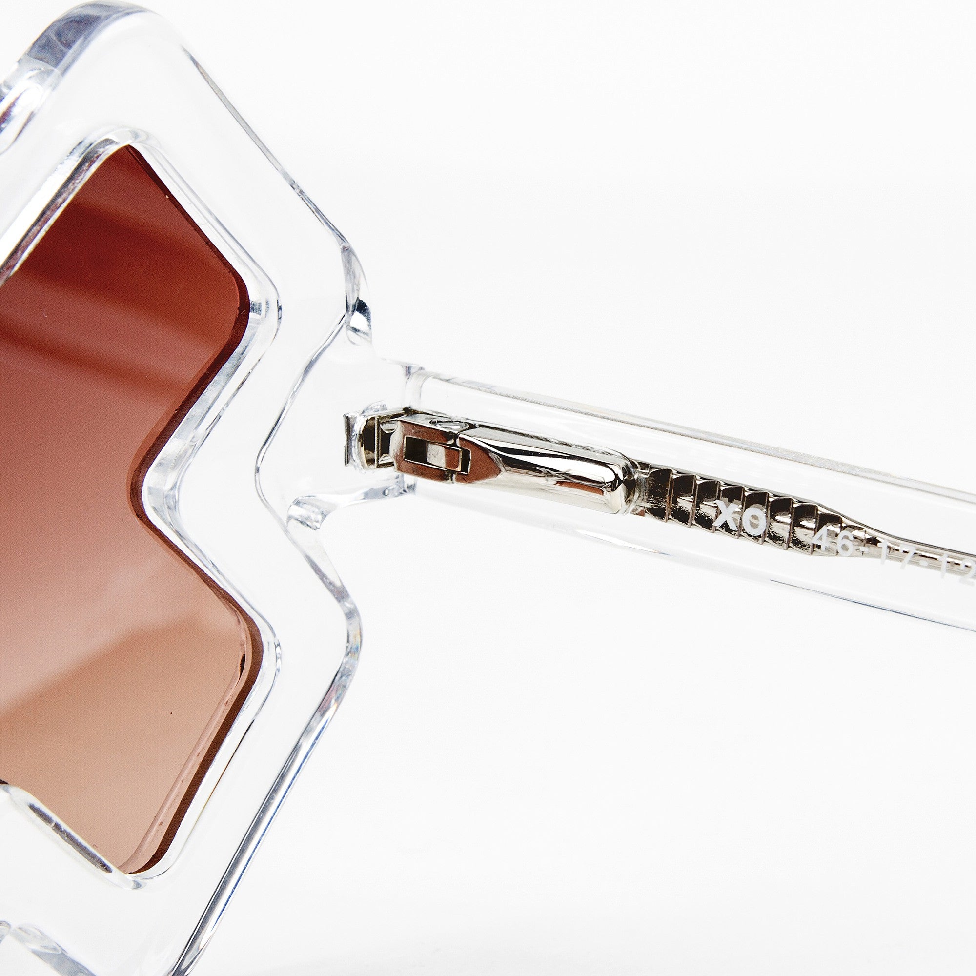 'XO' Clear Sunglasses
