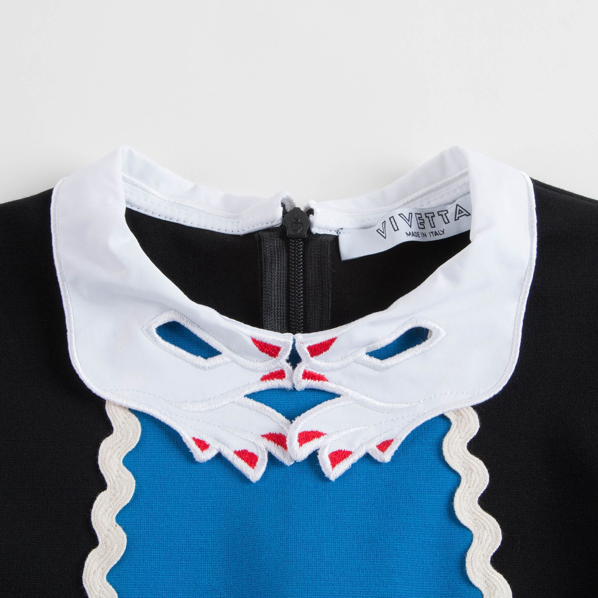 Girls Black & Blue Dress