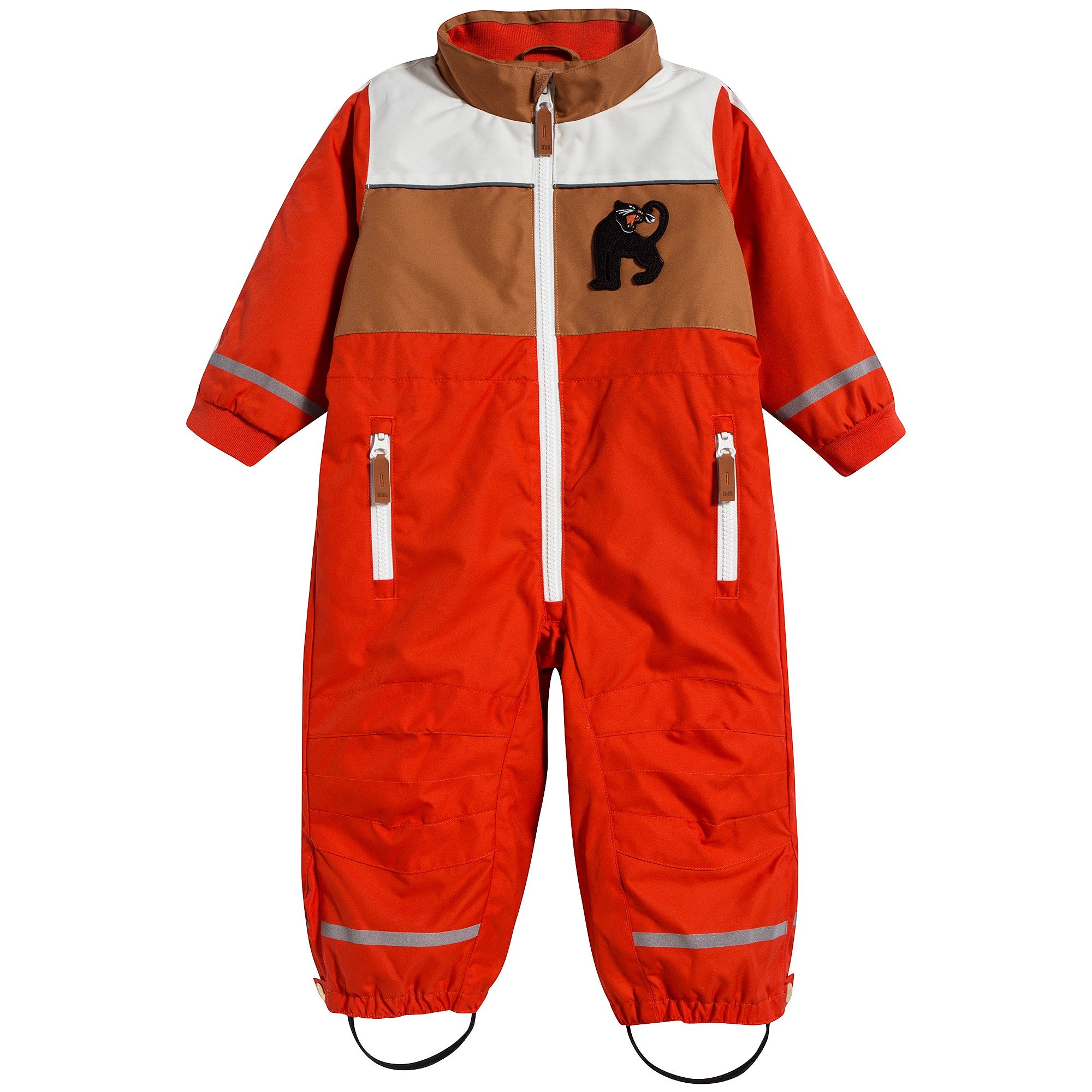 Boys & Girls Red Snowracing Overall