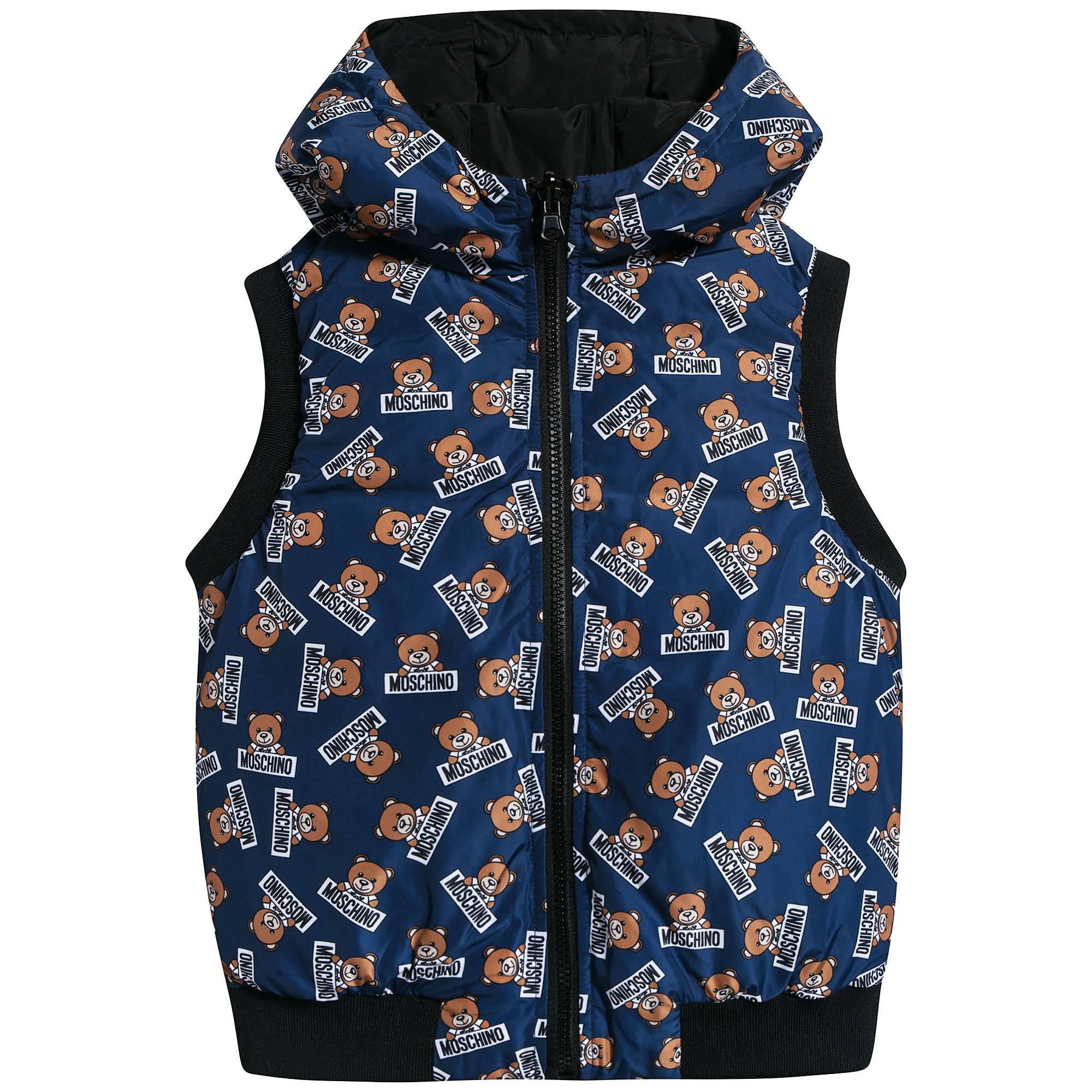 Boys & Girls Dark Blue Reversibie Vest
