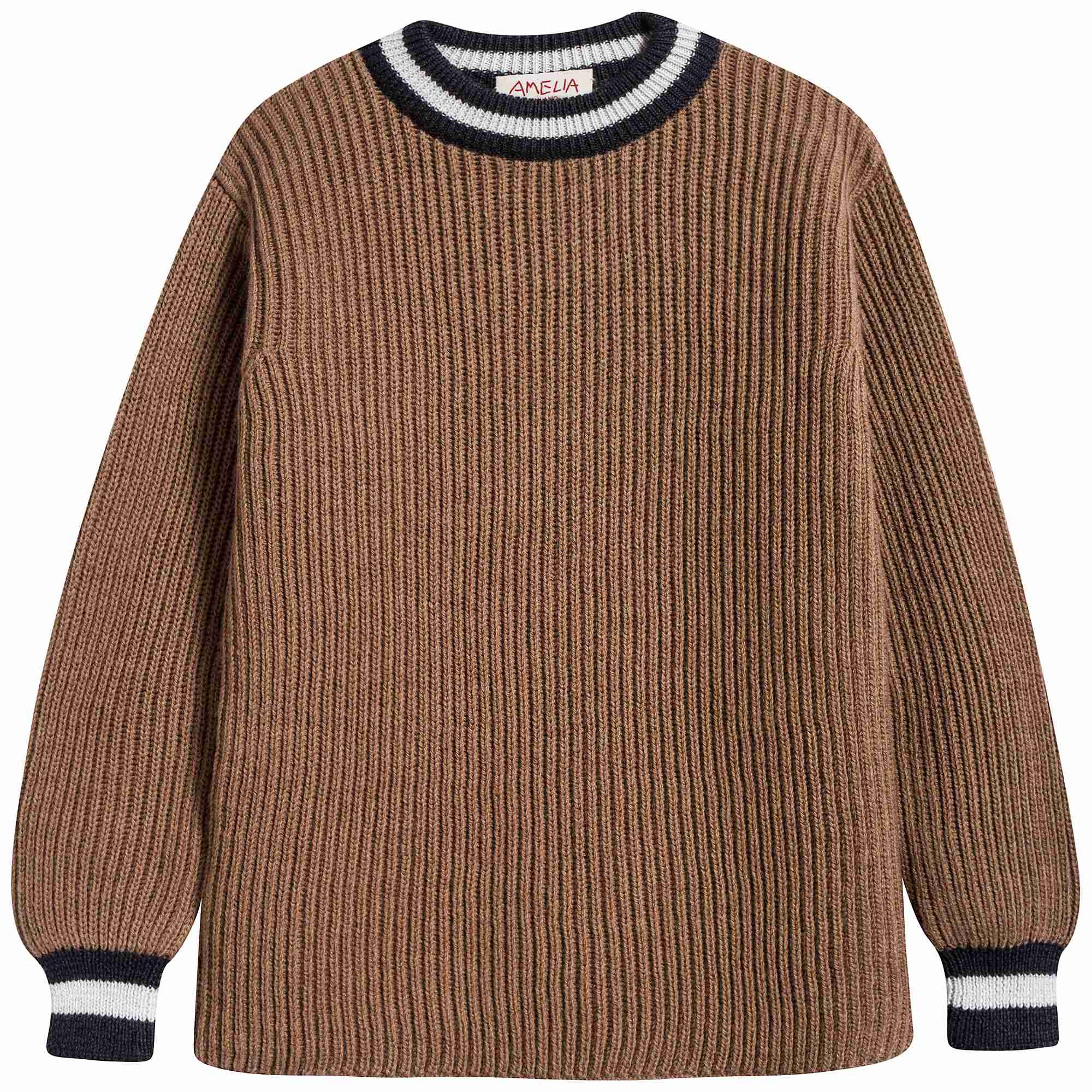 Girls & Boys Fisherman Rib Sweater