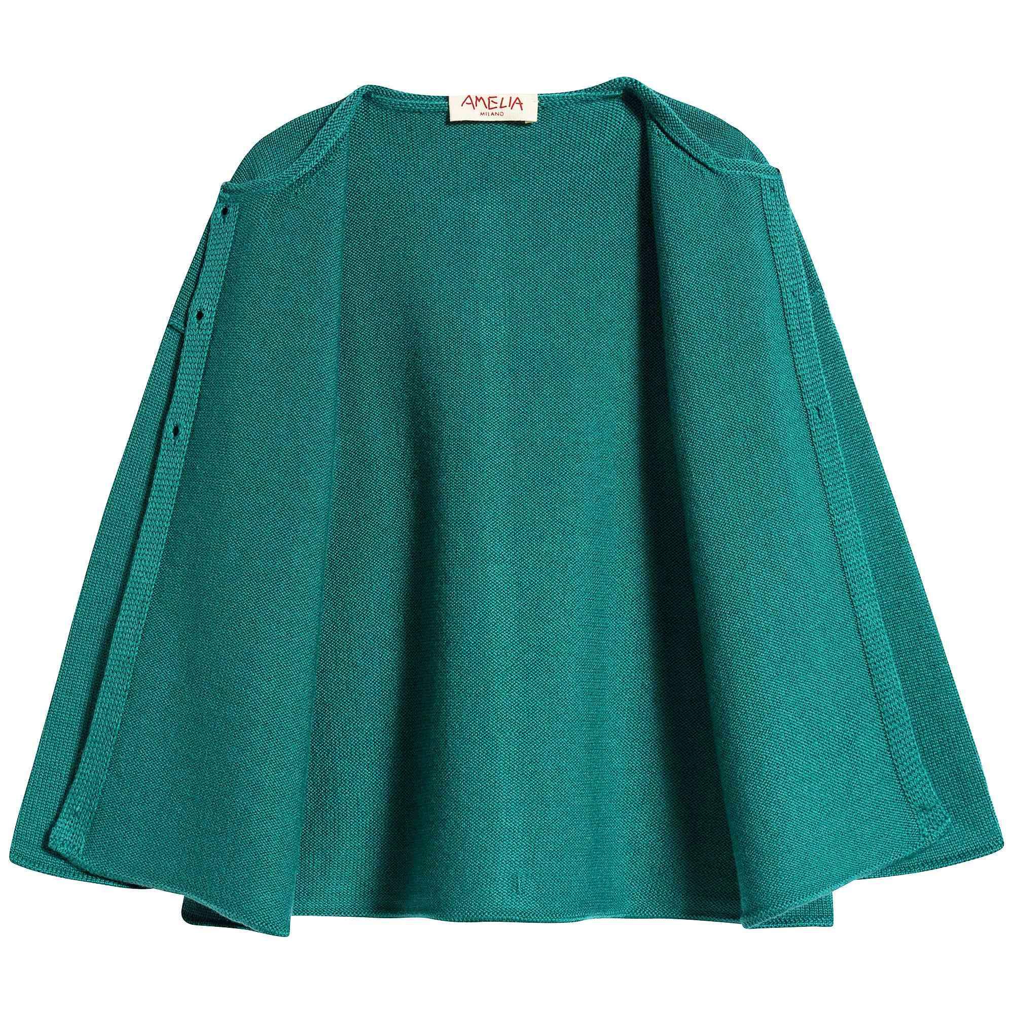 Girls Mint Blue Cardigan