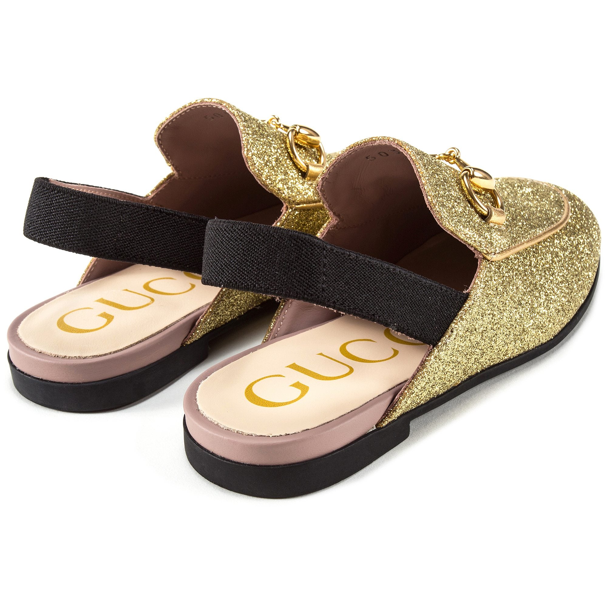 Girls Golden Shoes