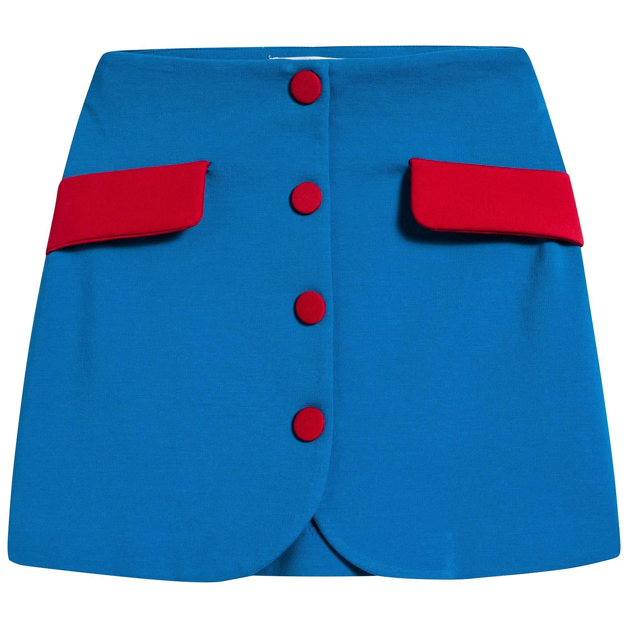 Girls Bicolor Skirt