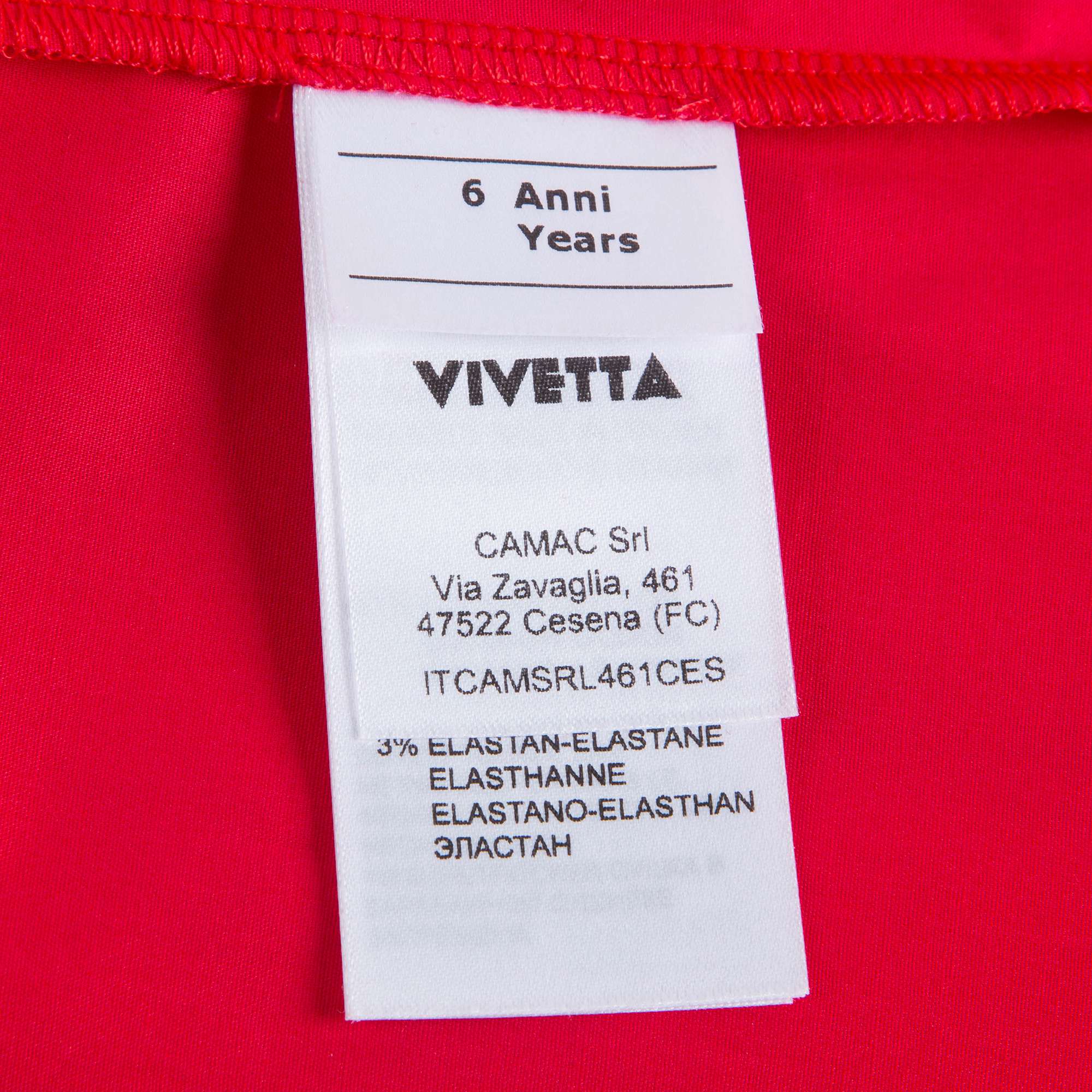 Girls Red Shirt