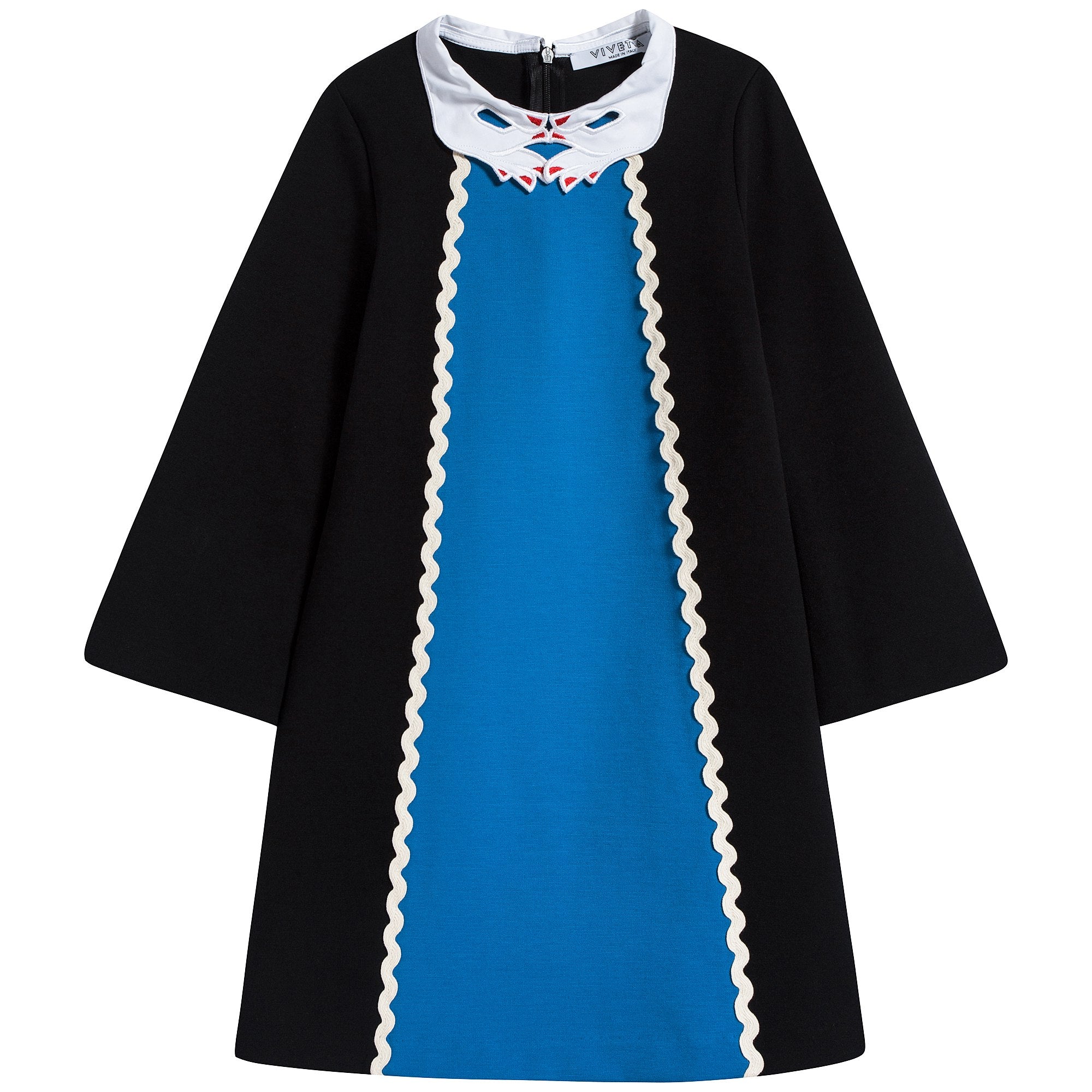 Girls Black & Blue Dress