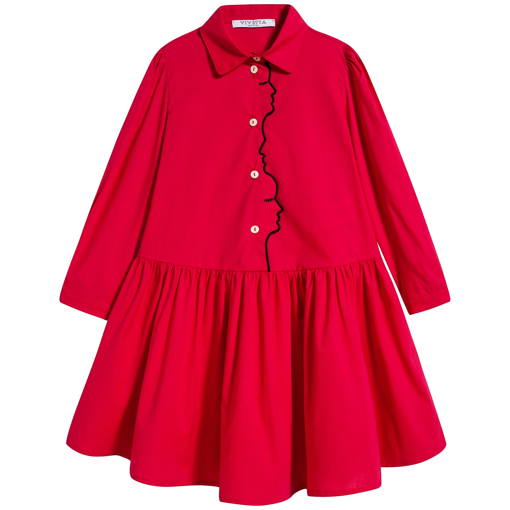 Girls Red Shirt