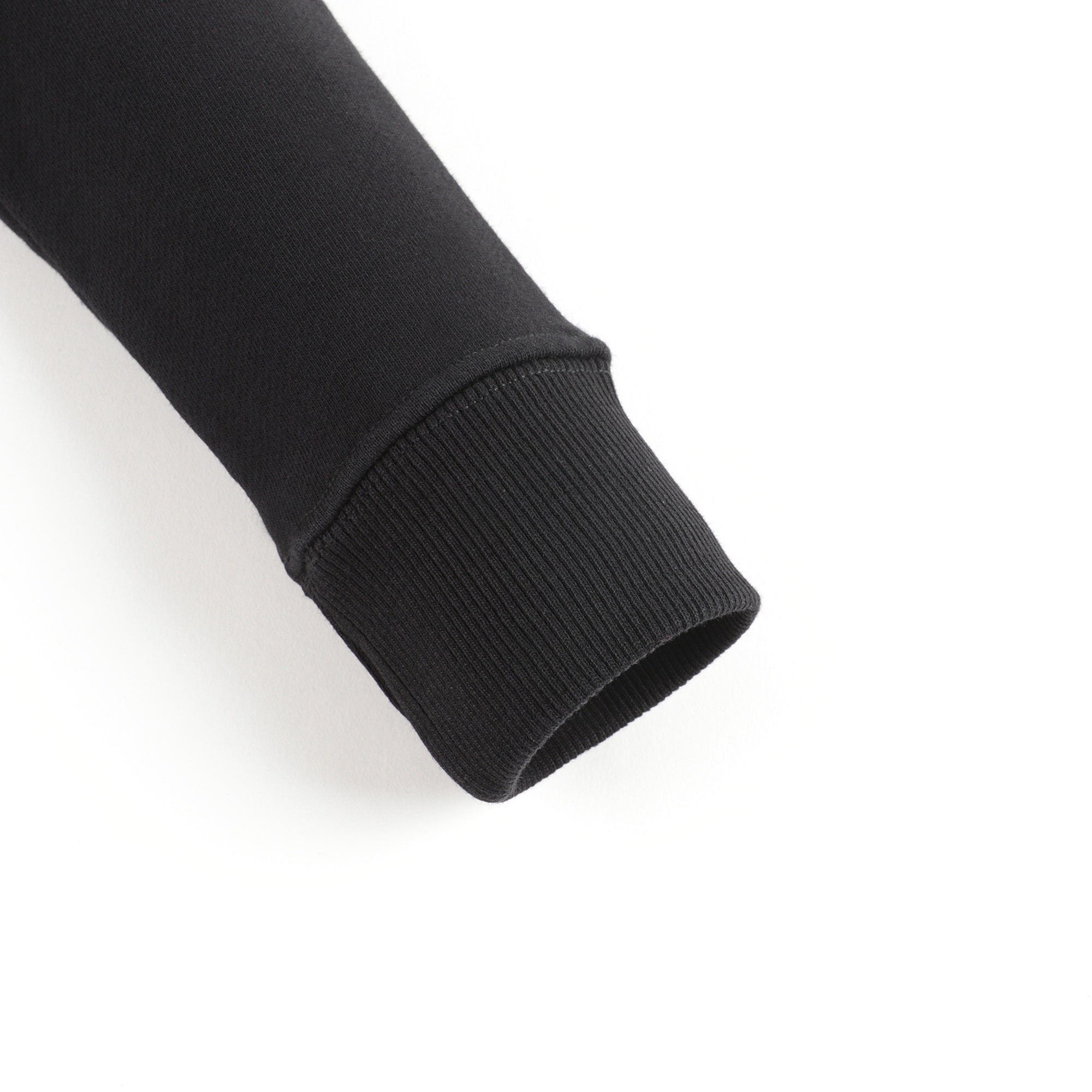 女童黑色连帽卫衣