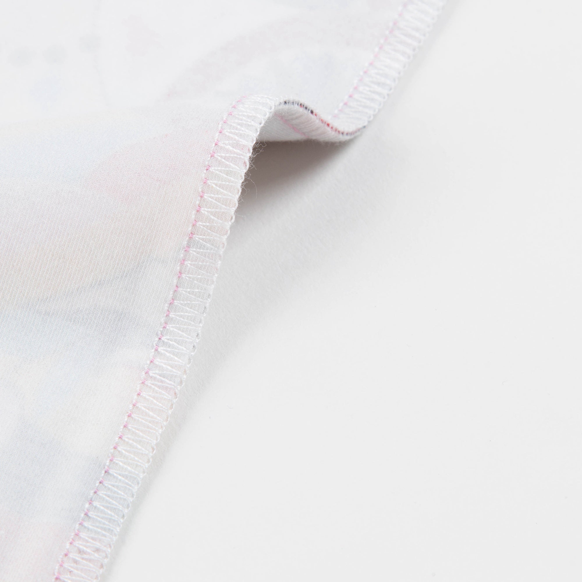 Baby Girls Pink Printed Cotton Leggings