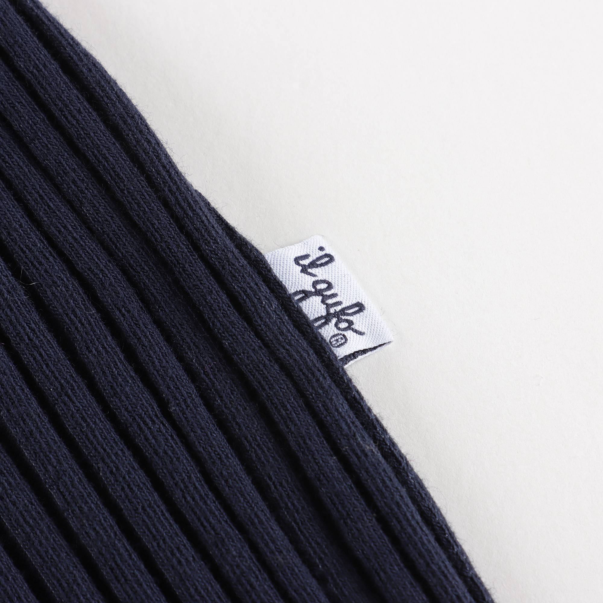 Girls Blue Cotton Turtleneck