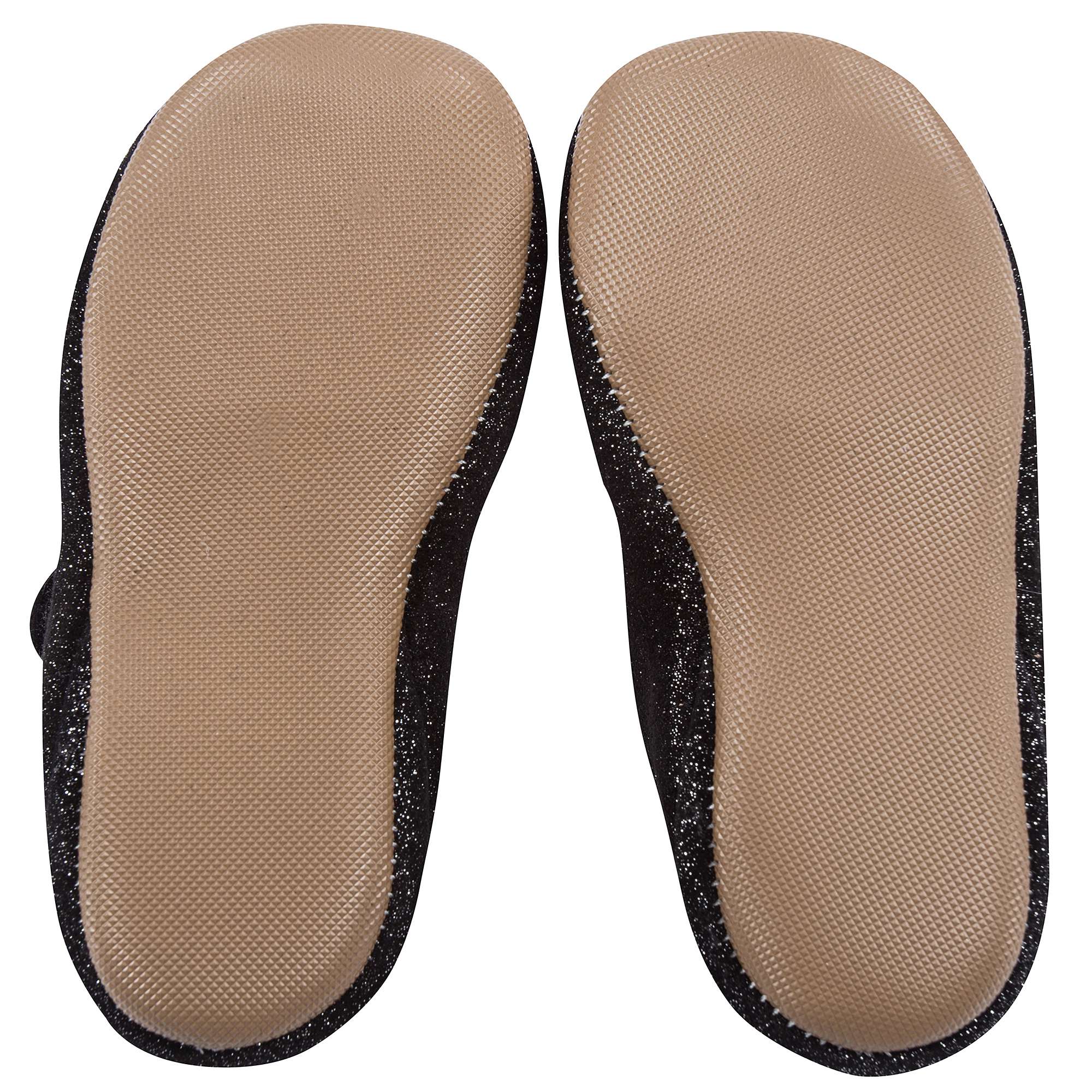 Girls Black "Spsg" Shoes