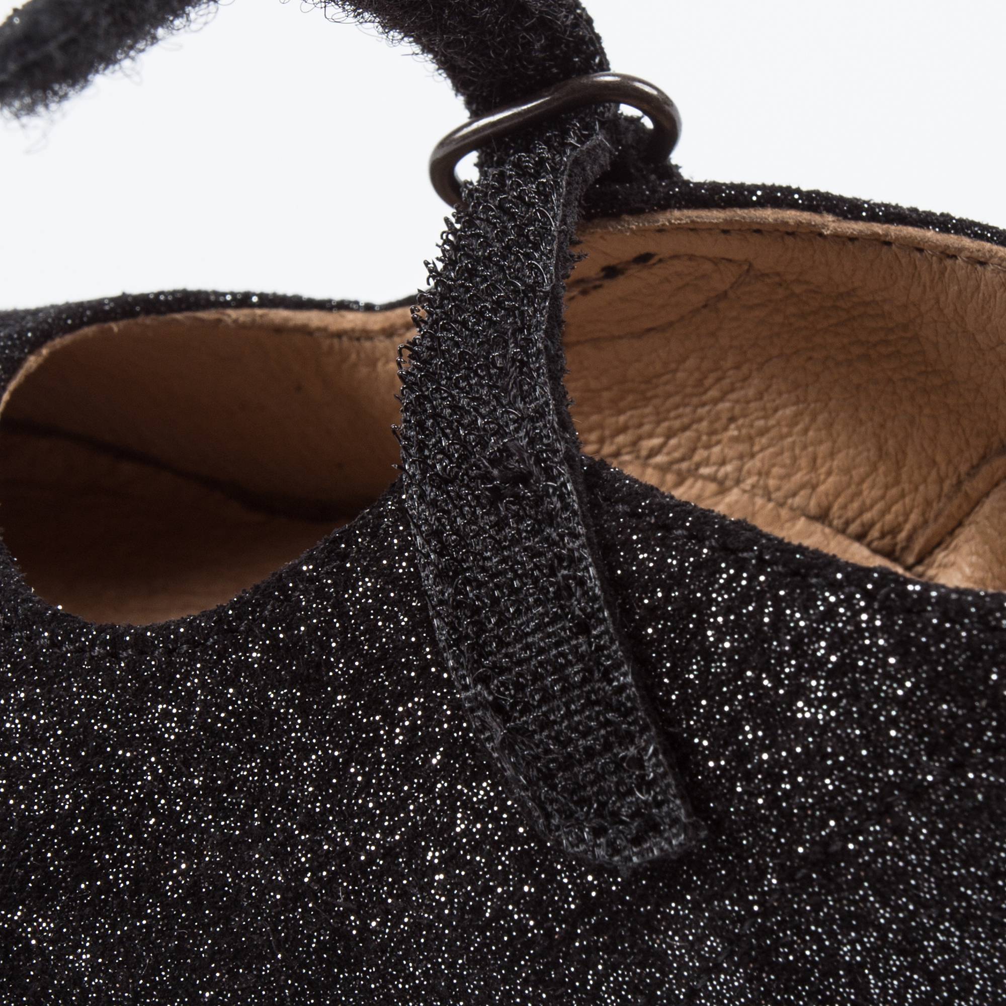 Girls Black "Spsg" Shoes