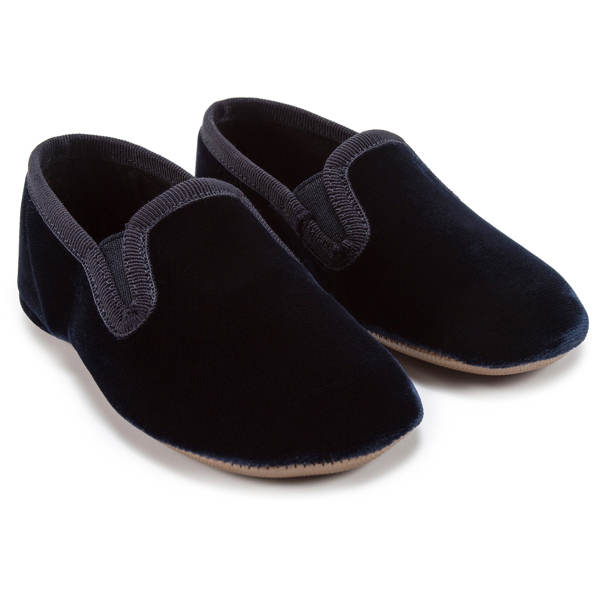 Girls Blue Velluto Shoes
